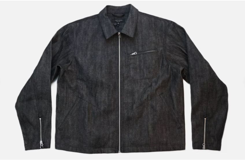 Rag & Bone Rag & Bone Alex Jacket USA of Japanese Selvedge Raw Denim Size US S / EU 44-46 / 1 - 3 Thumbnail