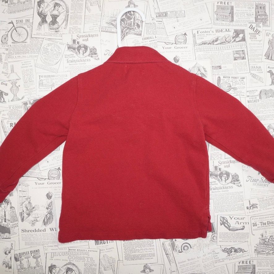 Polo Ralph Lauren 24M - Vintage Y2K Polo Ralph Lauren embroider bear LS shirt Size US S / EU 44-46 / 1 - 2 Thumbnail