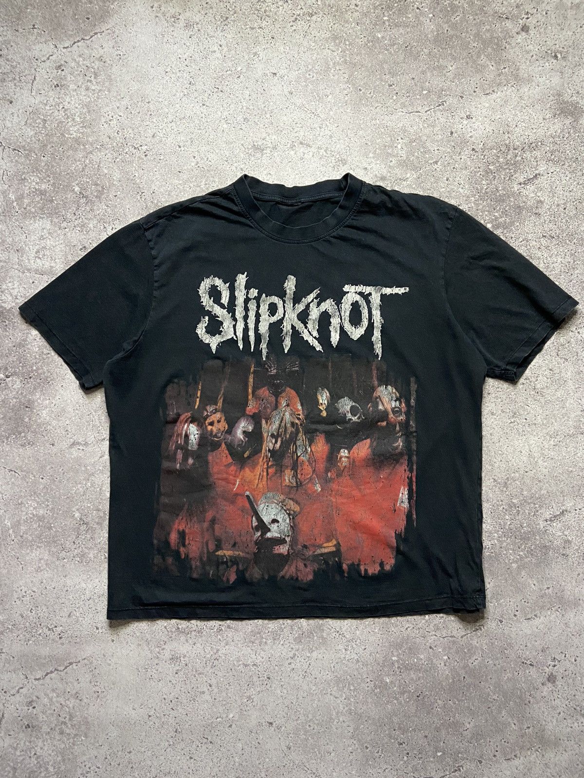 Band Tees Vintage Slipknot Tour 99 Black Tee Size US XL / EU 56 / 4 - 1 Thumbnail