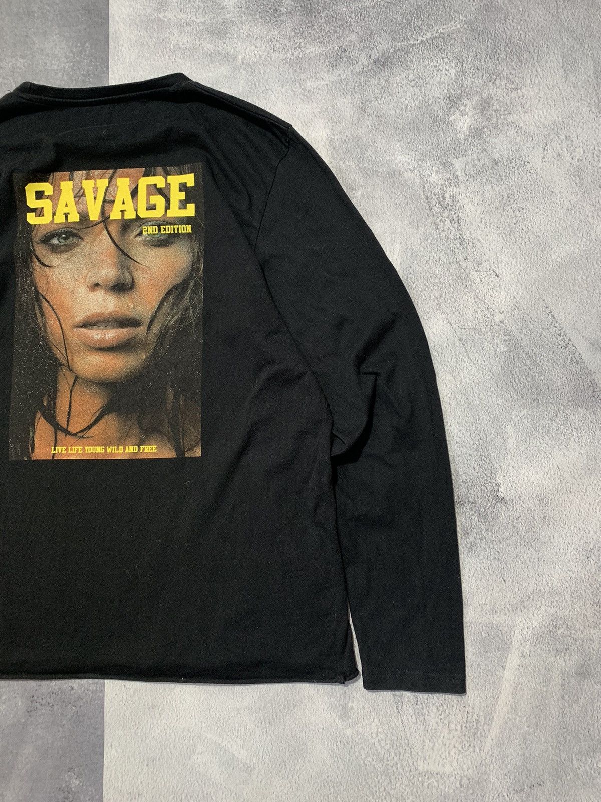 Band Tees Vintage Y2K Savage band long sleeve tee big logo size L Size US L / EU 52-54 / 3 - 3 Thumbnail