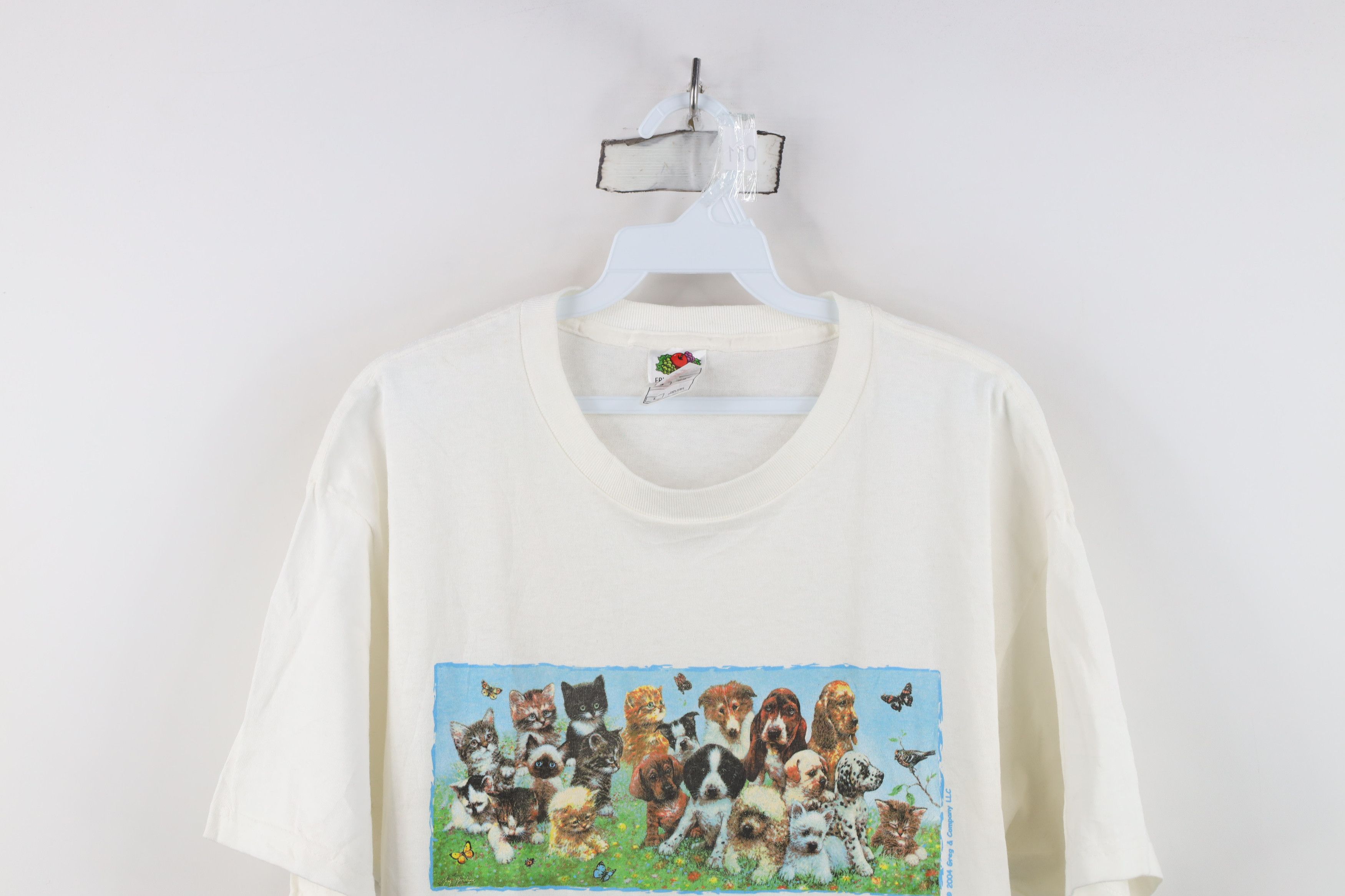 Vintage Vintage Y2K 2005 Society of the United States Dog T-Shirt Size L / US 10 / IT 46 - 2 Thumbnail