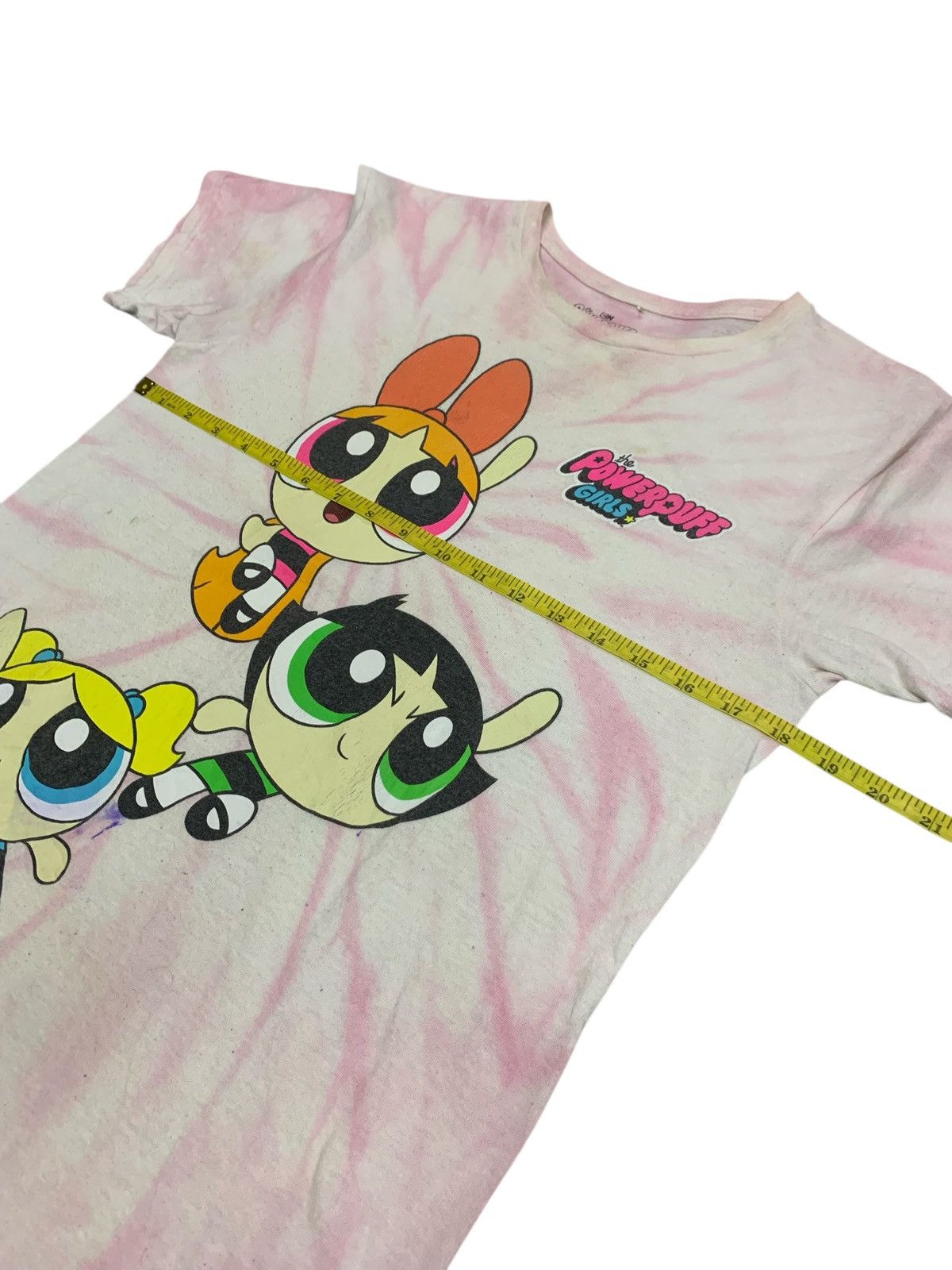 Cartoon Network Rare Cartoon Network Power Puff Girls Tye Dye T Shirt Size US S / EU 44-46 / 1 - 7 Thumbnail