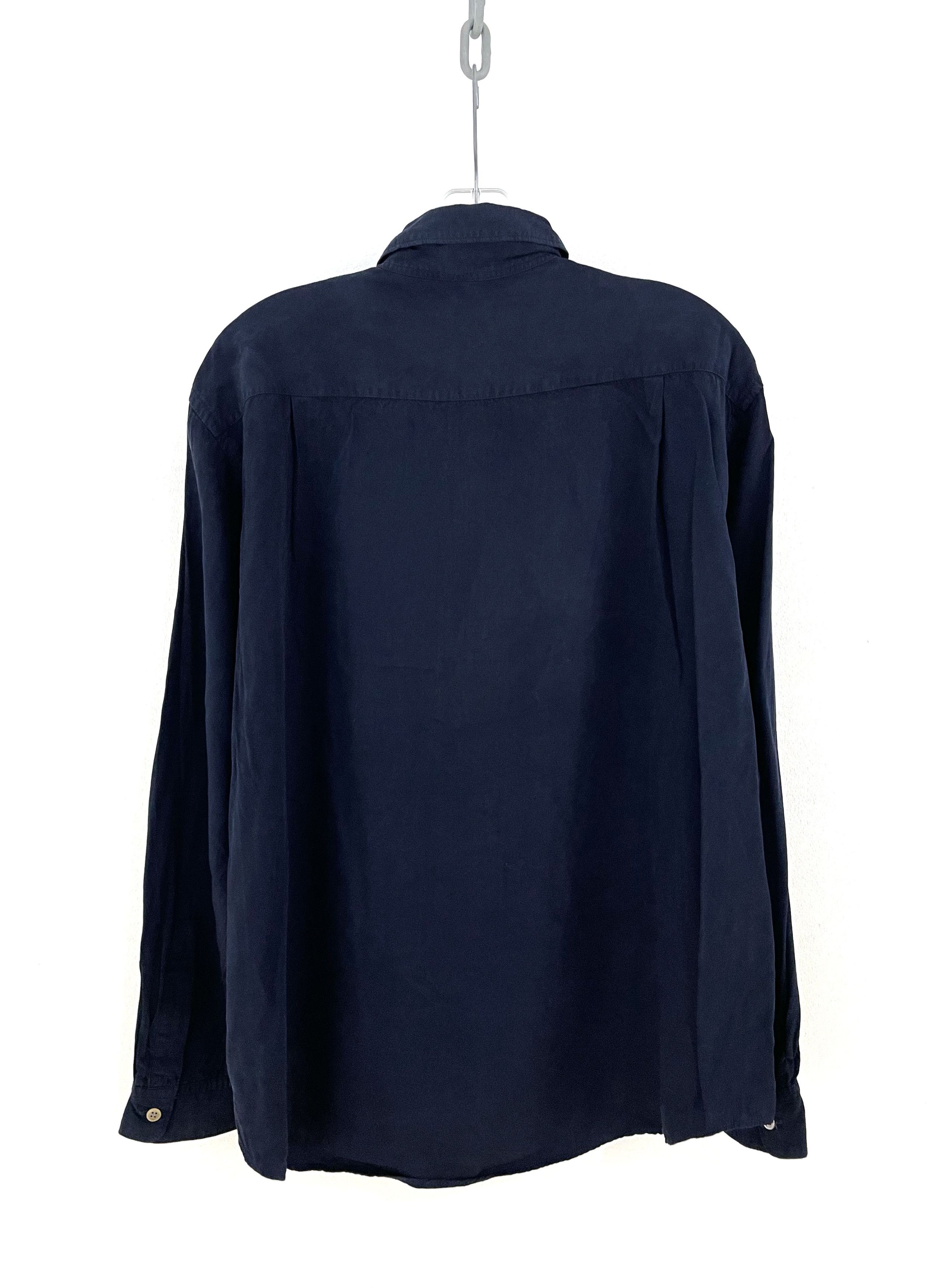 Yohji Yamamoto Knit Accent Shirt Size US M / EU 48-50 / 2 - 5 Thumbnail