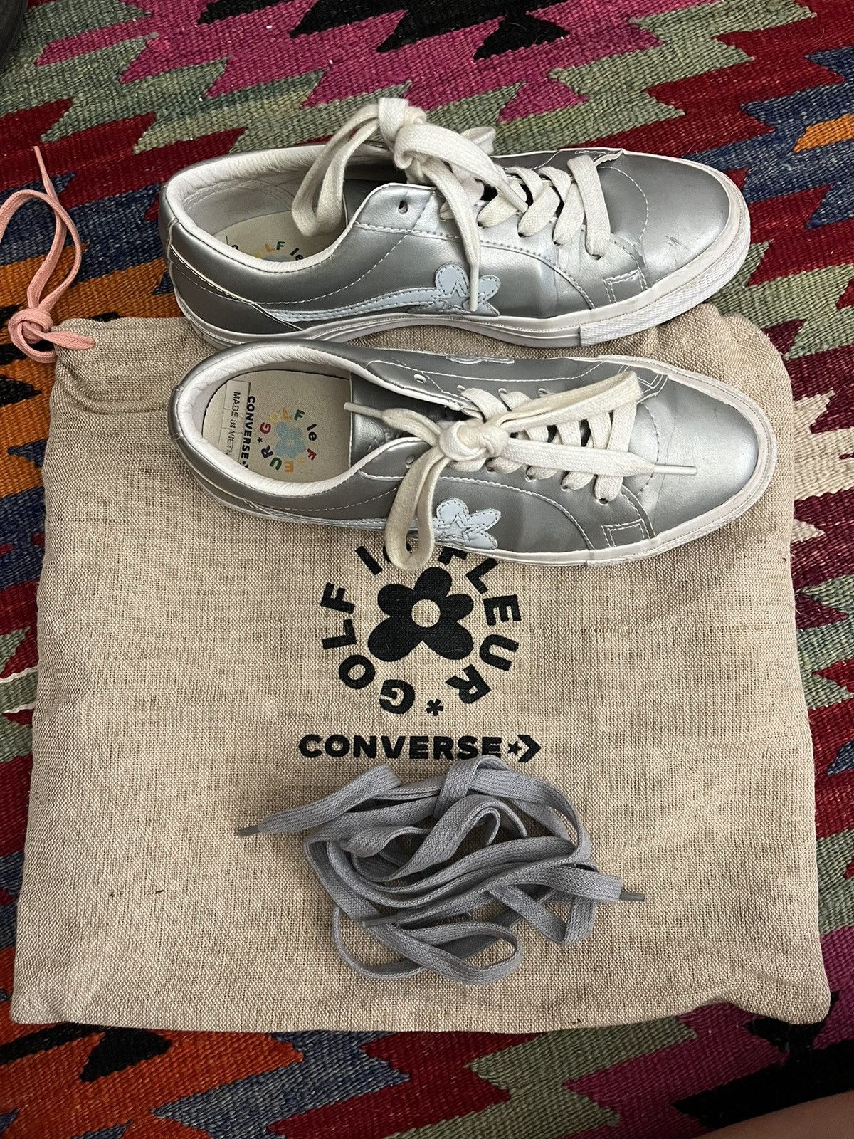 Converse golf le fleur reflective hot sale