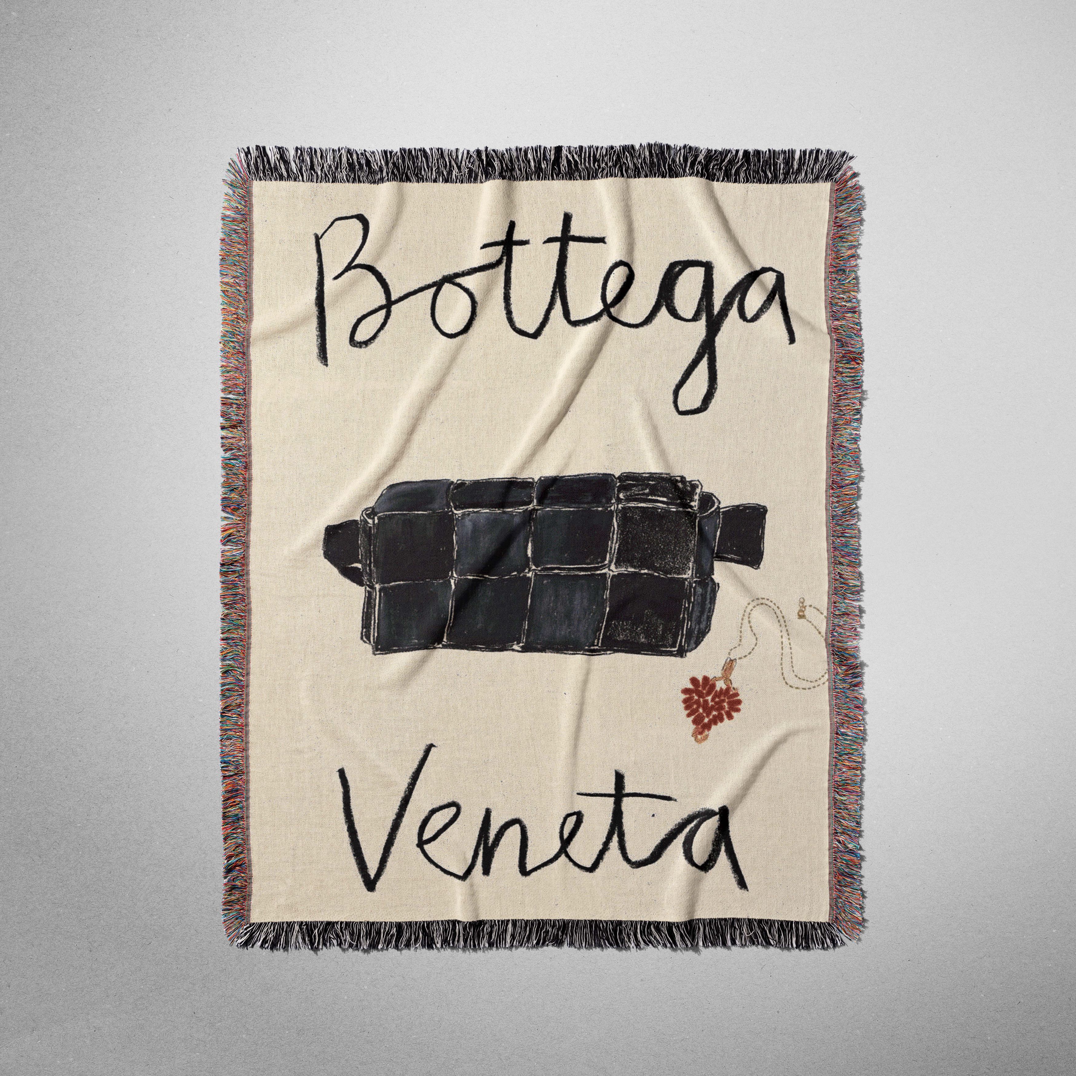 Bottega Veneta Bottega Veneta Bag Blanket Woven Art Poster Fashion Gift Size ONE SIZE - 4 Thumbnail