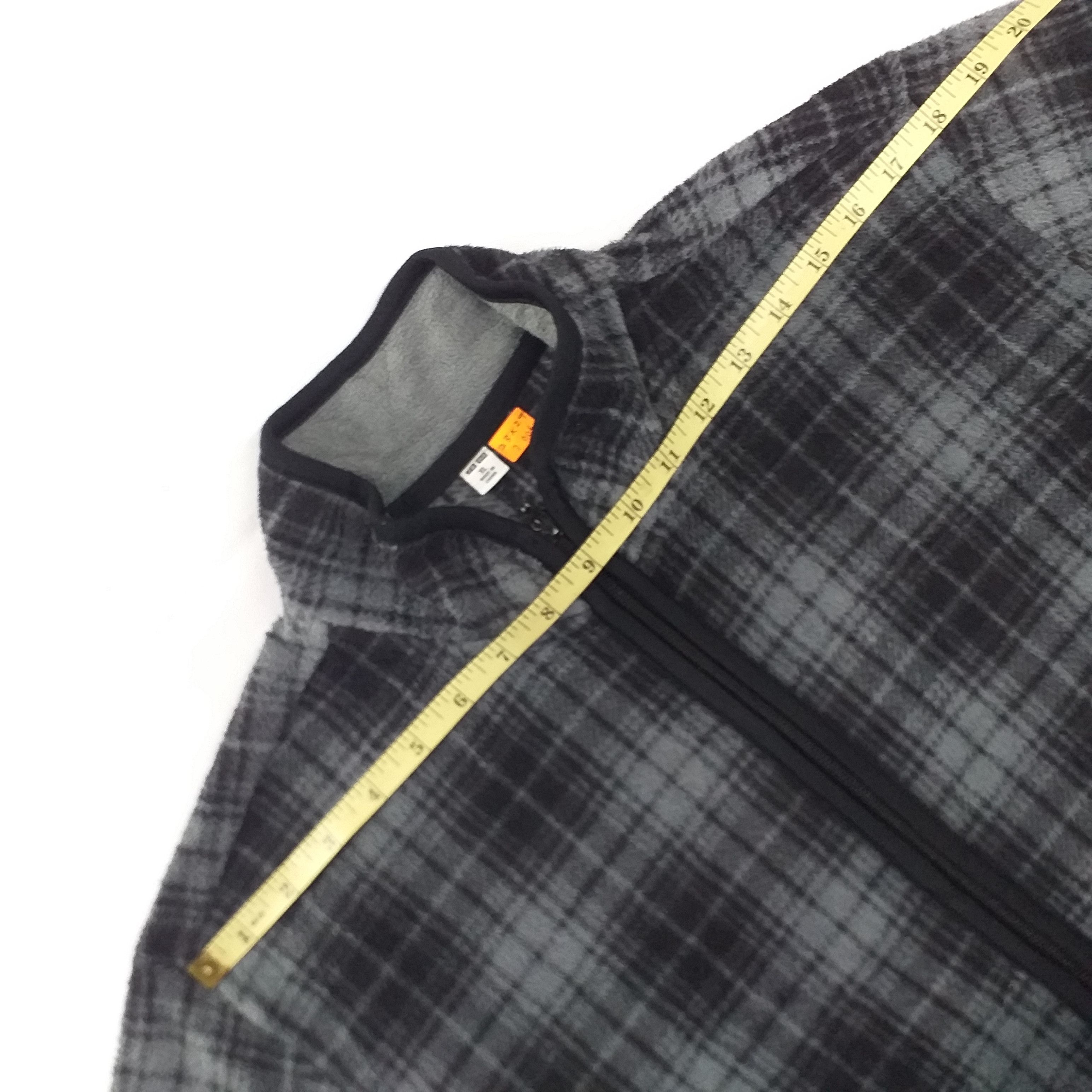 Japanese Brand Uniqlo Fleece Checked Jacket -J006 Size US XL / EU 56 / 4 - 6 Thumbnail
