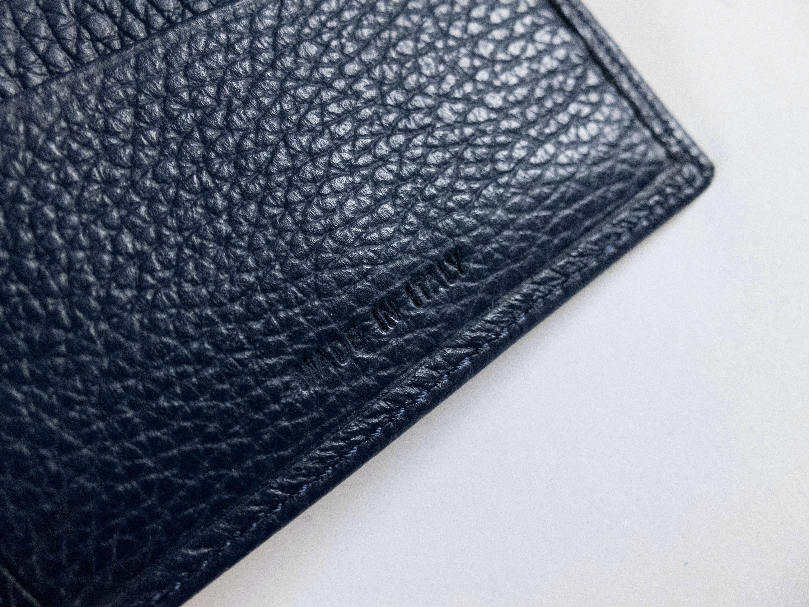 Other FRAGIACOMO Milano navy blue leather bifold wallet Size ONE SIZE - 5 Thumbnail