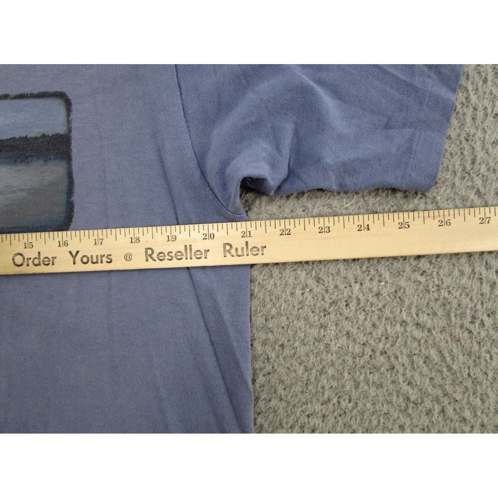Vintage VINTAGE 90s Harborside Seldovia Alaska Graphic Tee Shirt Canoe Lake Nature Short Sleeve Crew Neck Men M Cotton Blue 90s Vintage Shirt Mens Size US M / EU 48-50 / 2 - 7 Thumbnail