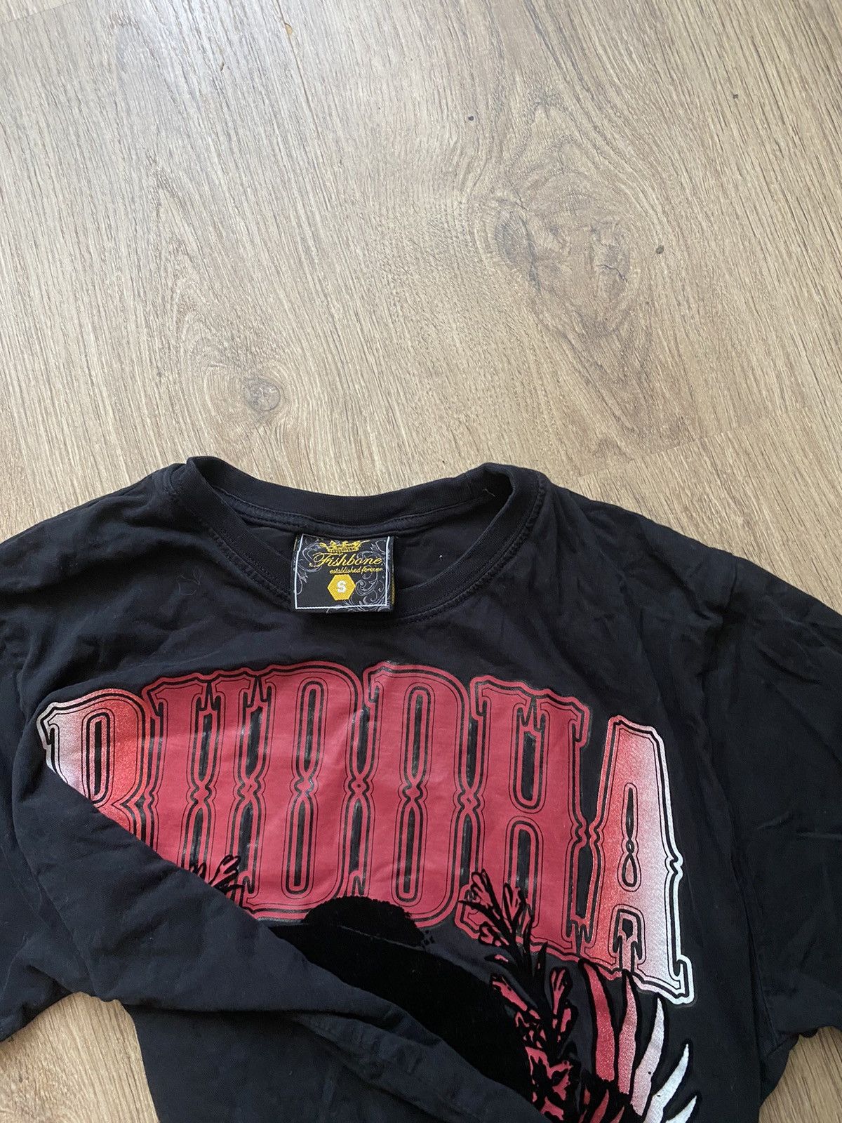 Affliction × Tapout Crazy vintage y2k FISHBONE skulls rock shirt grunge Size US S / EU 44-46 / 1 - 4 Thumbnail