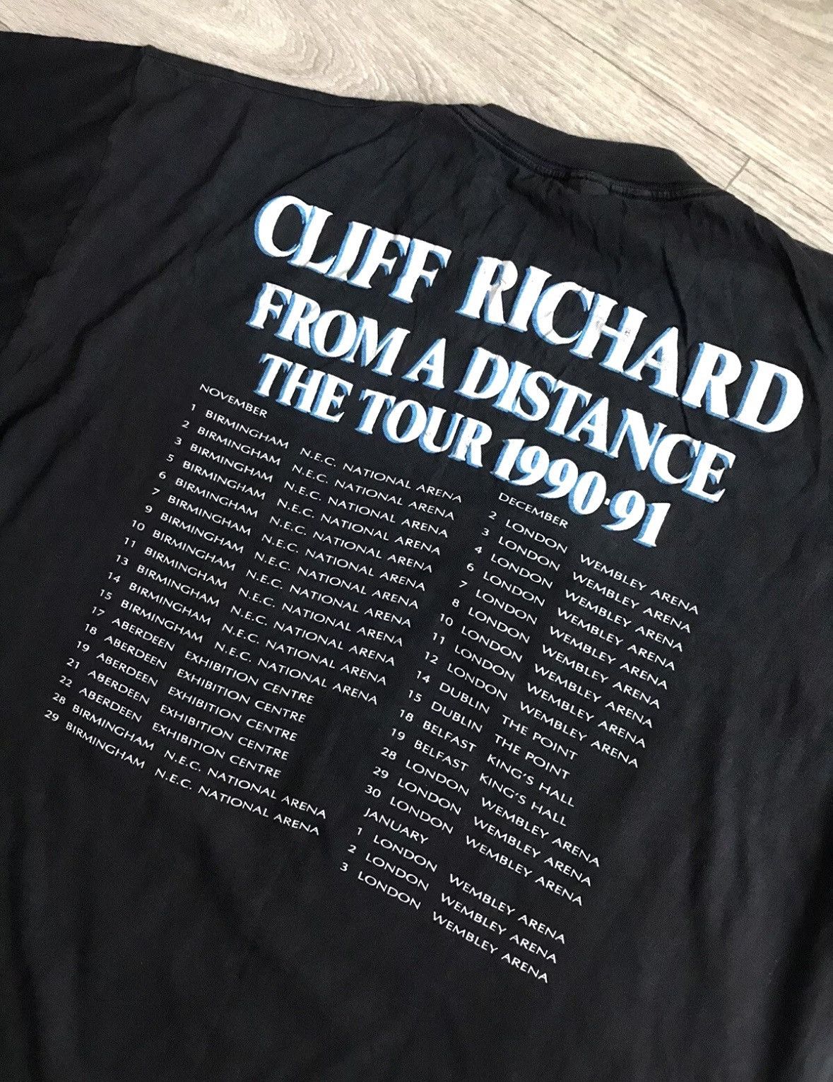 Band Tees × Vintage 🔷Vintage Cliff Richard T-shirt 90s🔷 Size US XL / EU 56 / 4 - 5 Thumbnail