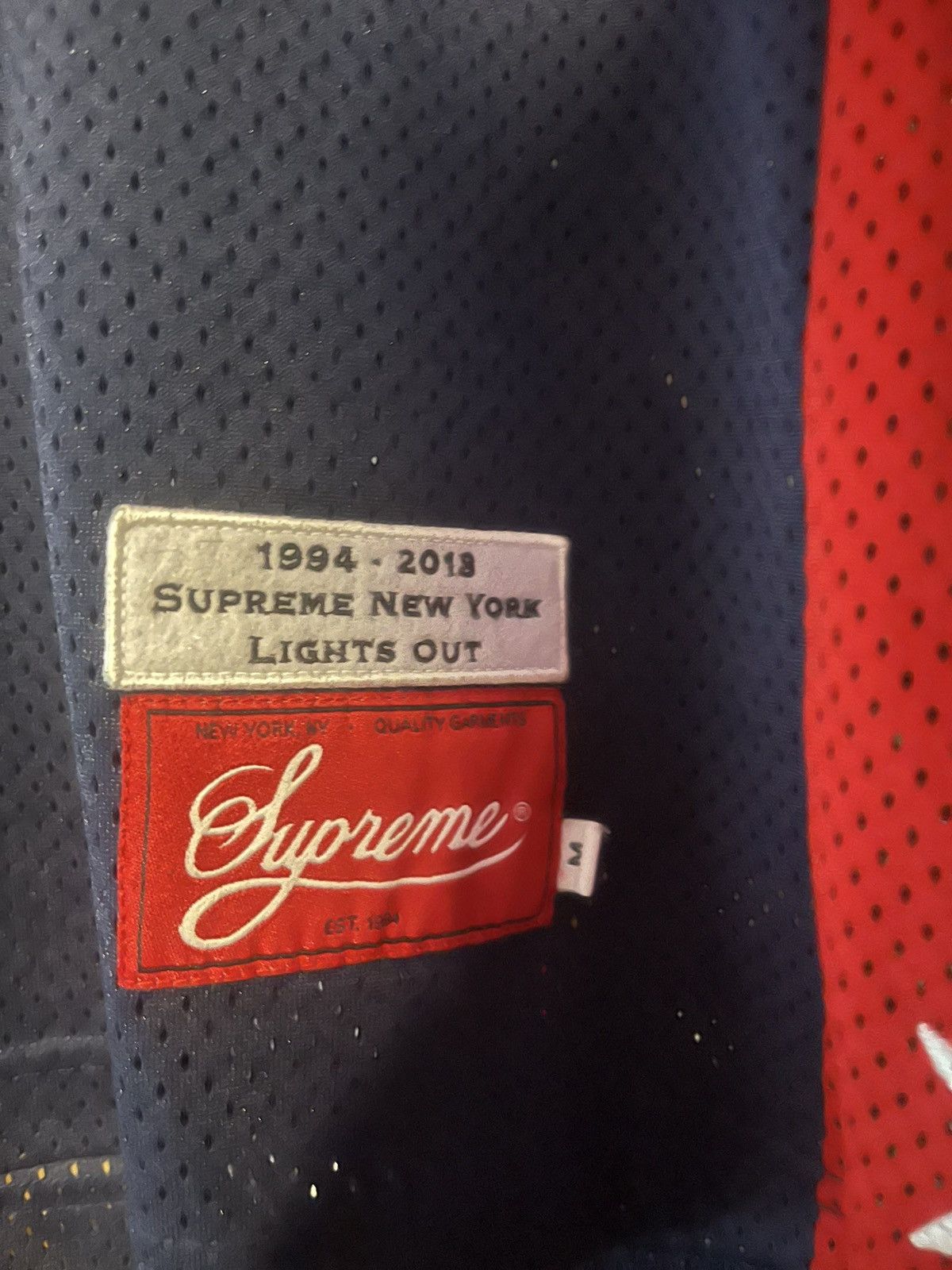 Supreme Supreme new york lights out jersey medium Size US M / EU 48-50 / 2 - 3 Thumbnail