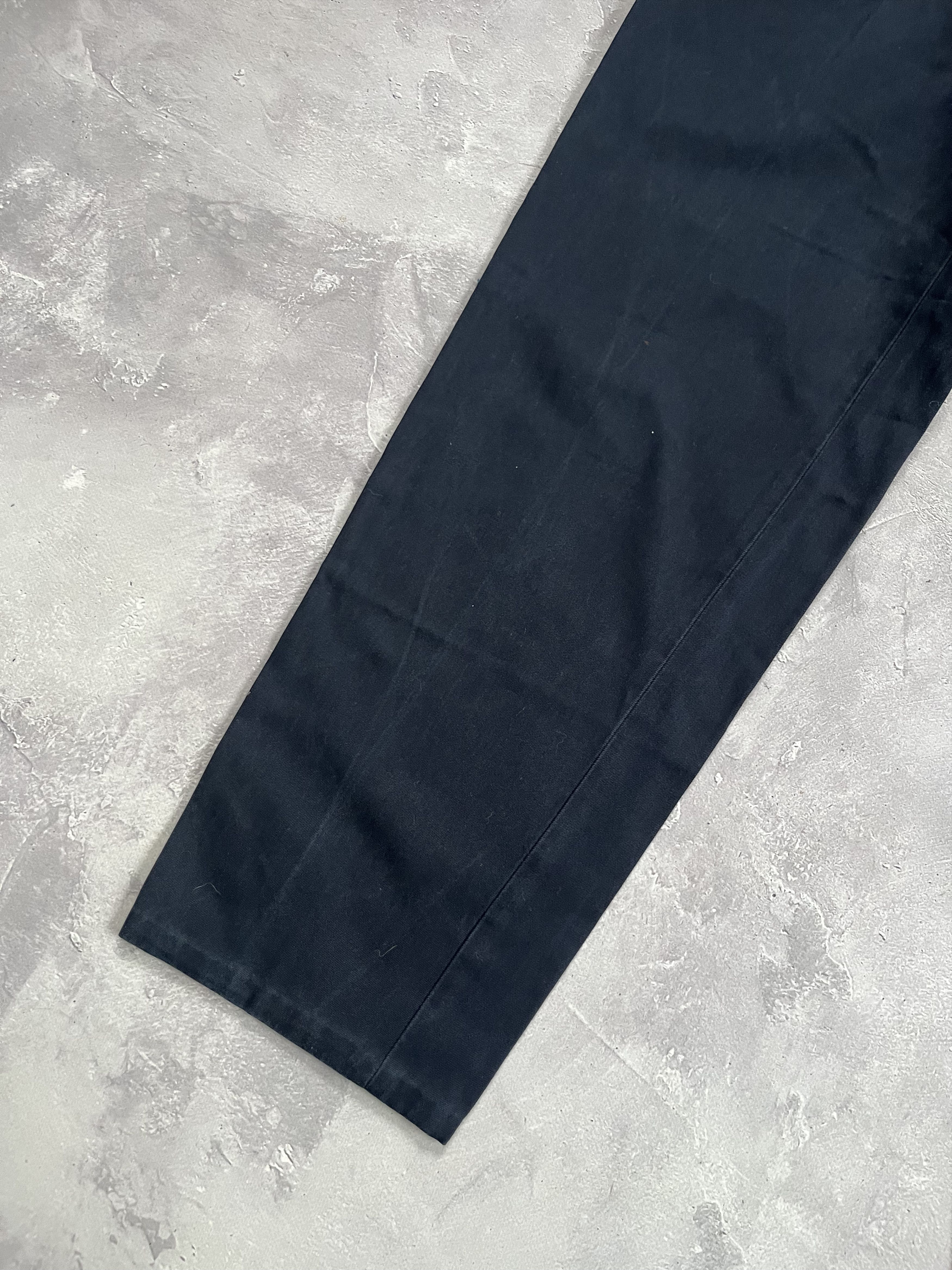 Adidas Vintage Adidas Ventex Pleated Chino Pants Metal Logo Size US 33 - 3 Thumbnail