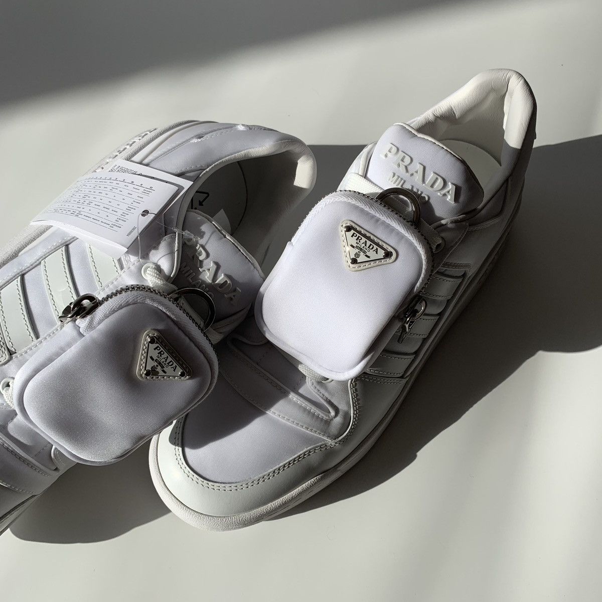 Adidas × Prada 2021 Prada x Adidas Forum Low Re-Nylon Size US 8.5 / EU 41-42 - 8 Thumbnail