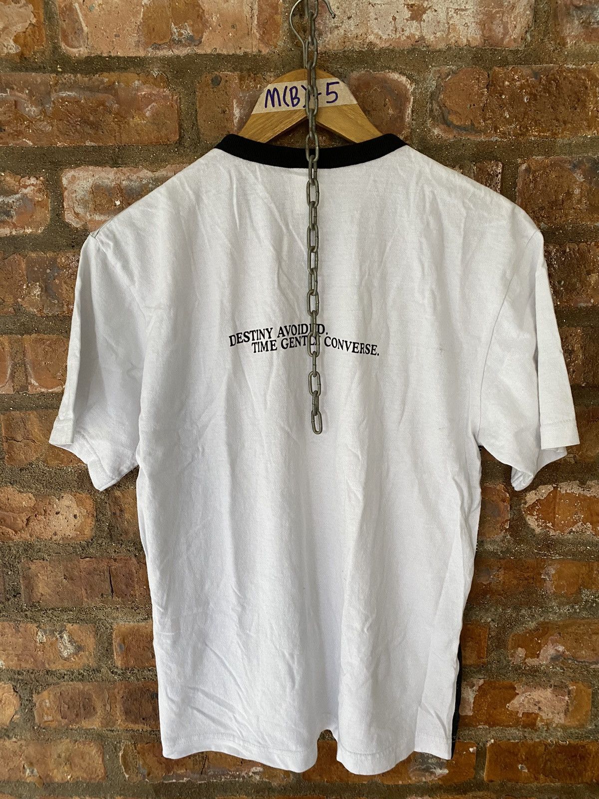 Japanese Brand 2000s Arkand B Japan Poem Sex Kiss illusion graphic Size US M / EU 48-50 / 2 - 8 Thumbnail