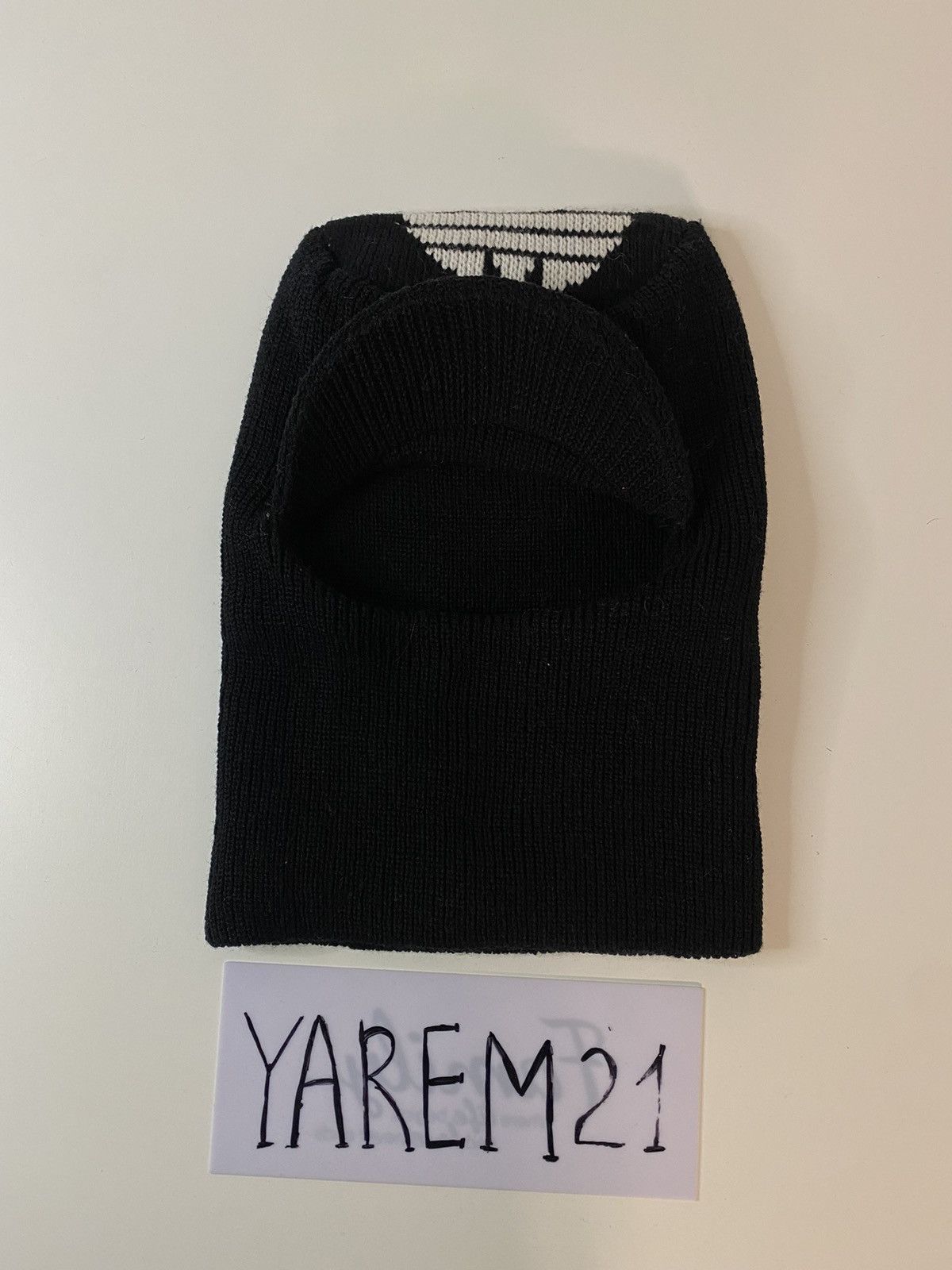 Vintage Adidas vintage balaclava hat Size ONE SIZE - 1 Thumbnail