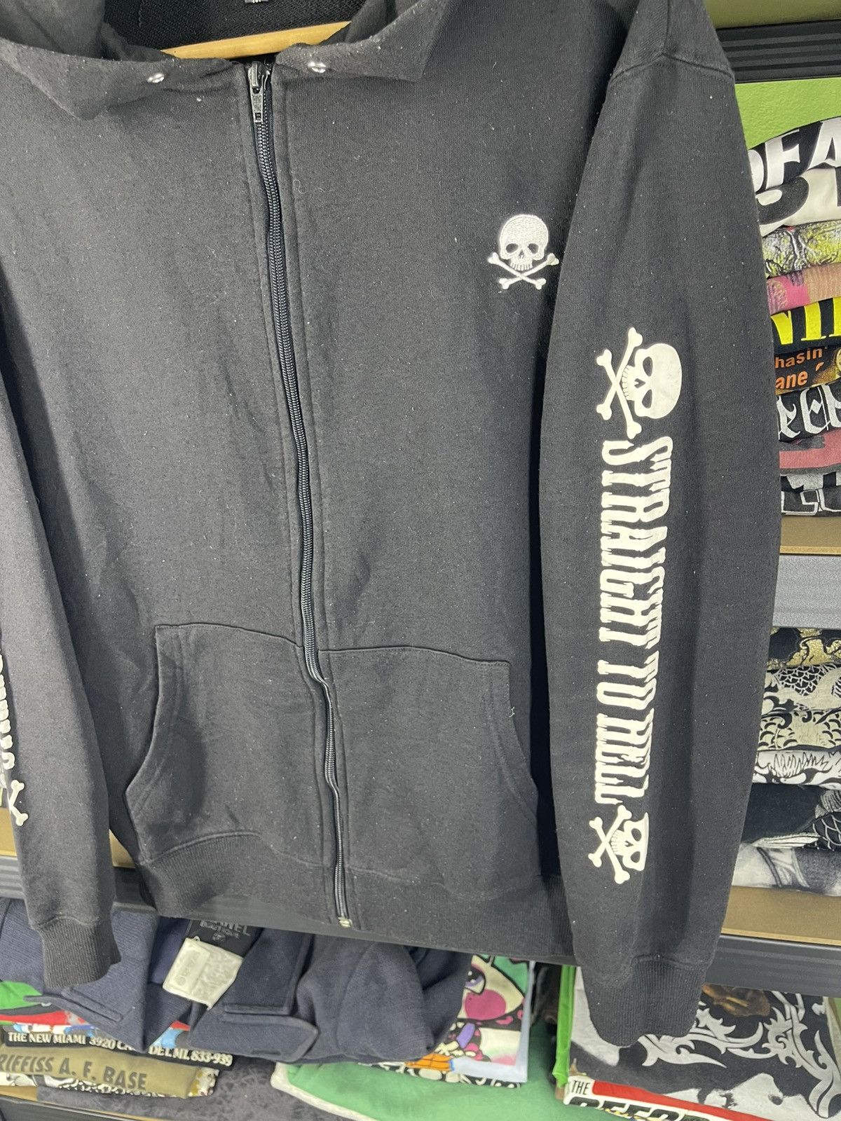 Straight To Hell Mabudachi Straight to hell Skull Design Zipp-up Hoodie Size US M / EU 48-50 / 2 - 4 Thumbnail