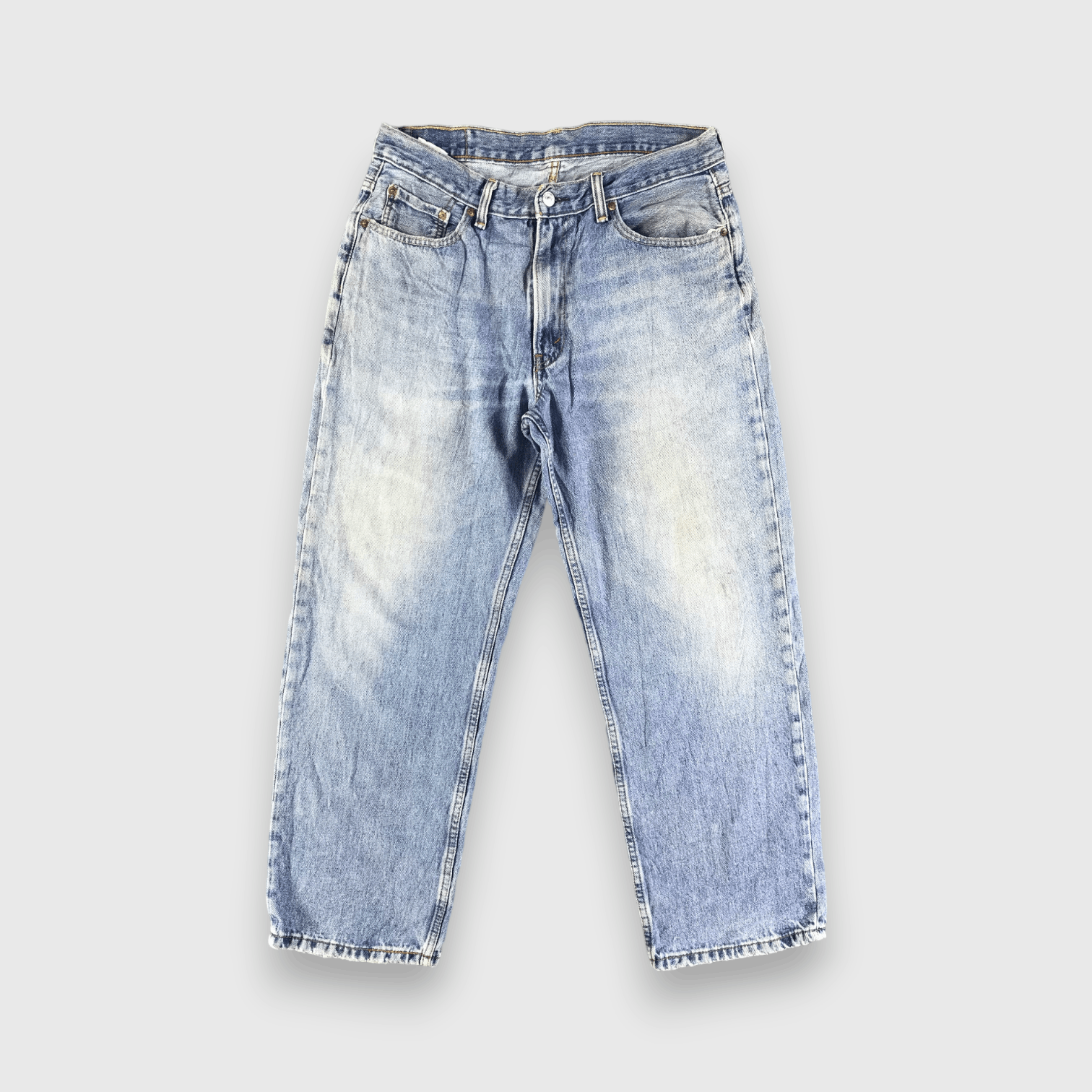 Levi's Vintage Blue Wash Levis 550 Jeans-J3095 Size US 34 / EU 50 - 1 Thumbnail
