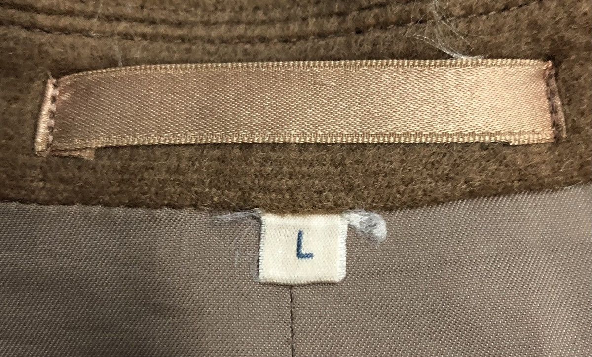 Yves Saint Laurent Vintage Yves Saint Lauren Diffusion Hommes Long Coat Size L / US 10 / IT 46 - 14 Thumbnail