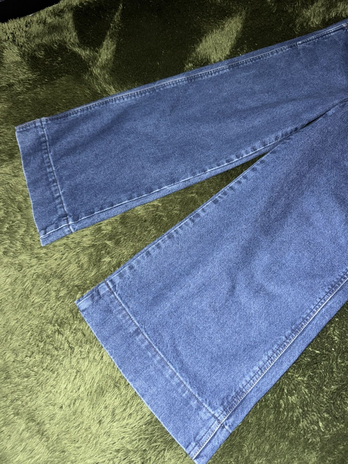 Wrangler [M] Wrangler Made in Japan Wide Denim Pants Size 29" - 7 Thumbnail