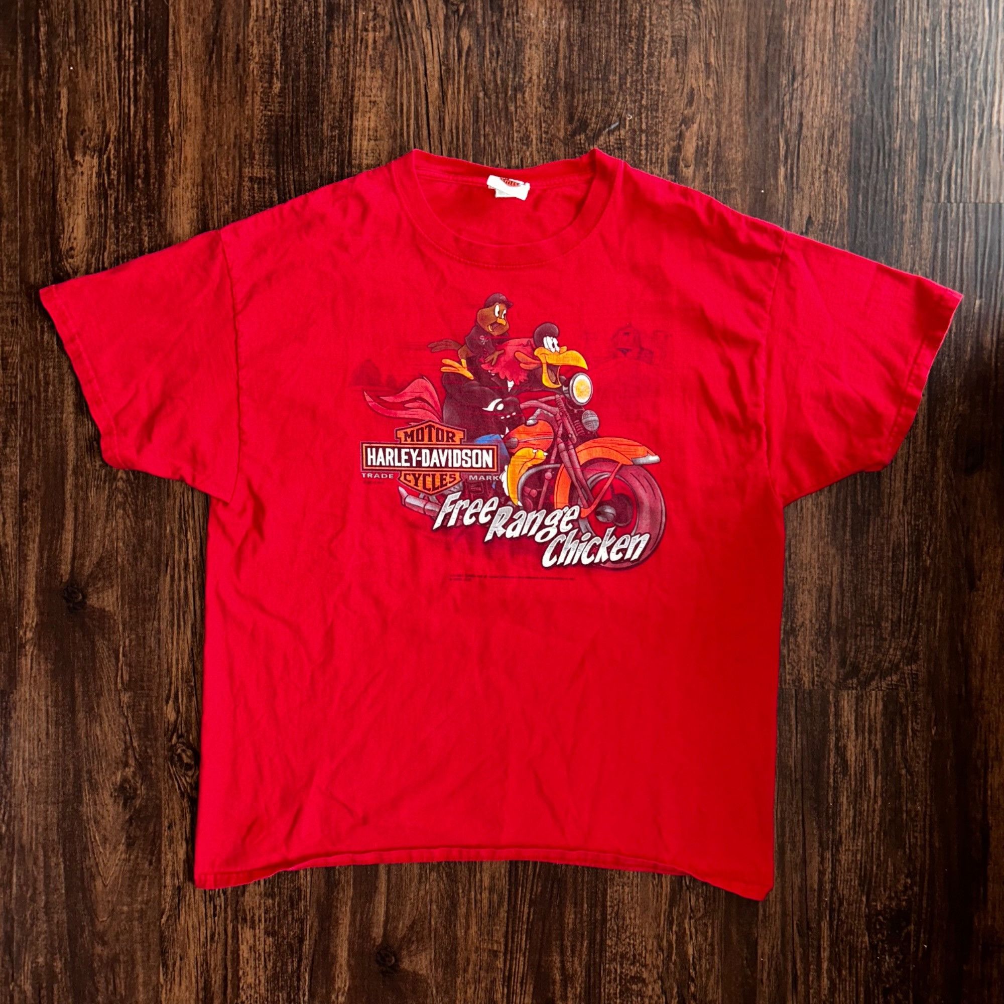 Harley Davidson Vintage/Y2K Looney Tunes Harley Davidson Shirt Size US XL / EU 56 / 4 - 1 Thumbnail