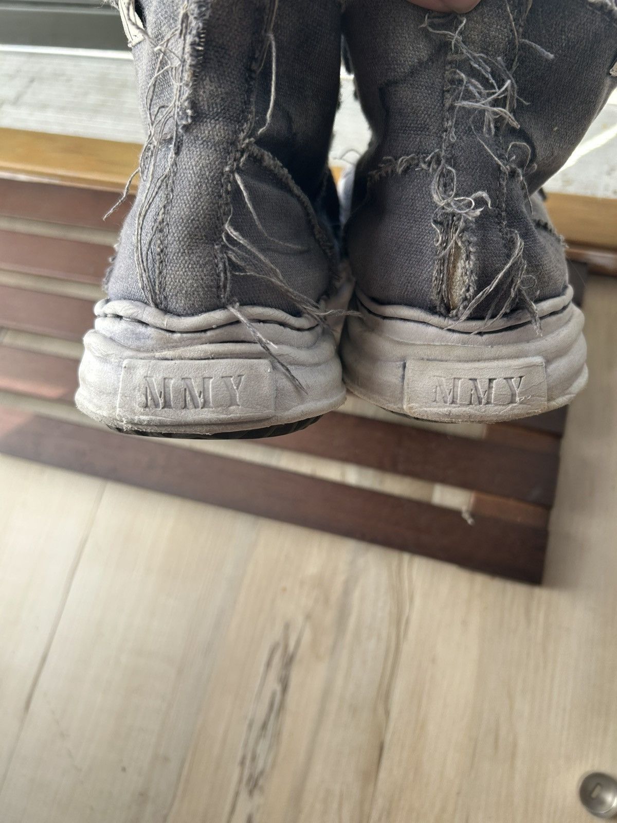 Maison MIHARA YASUHIRO *Rare*(Over dyed) Hi top maison mihara yasuhiro shoes Size US 9 / EU 42 - 8 Thumbnail
