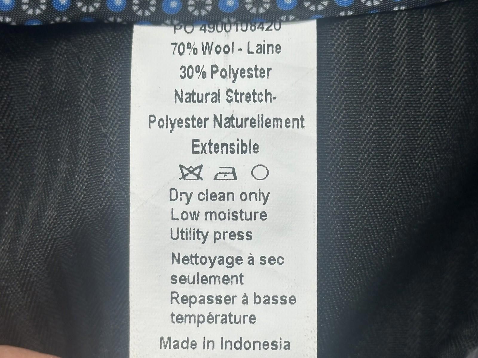 Lauren Ralph Lauren Lauren Ralph Lauren Wool Blend Stretch Pants Gray 40/30 Size US 40 / EU 56 - 7 Thumbnail
