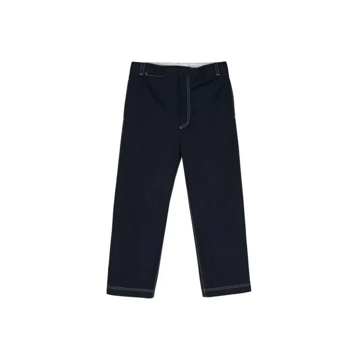Thom Browne Thom Browne Navy Casual Pants for Men Size US 34 / EU 50 - 1 Thumbnail