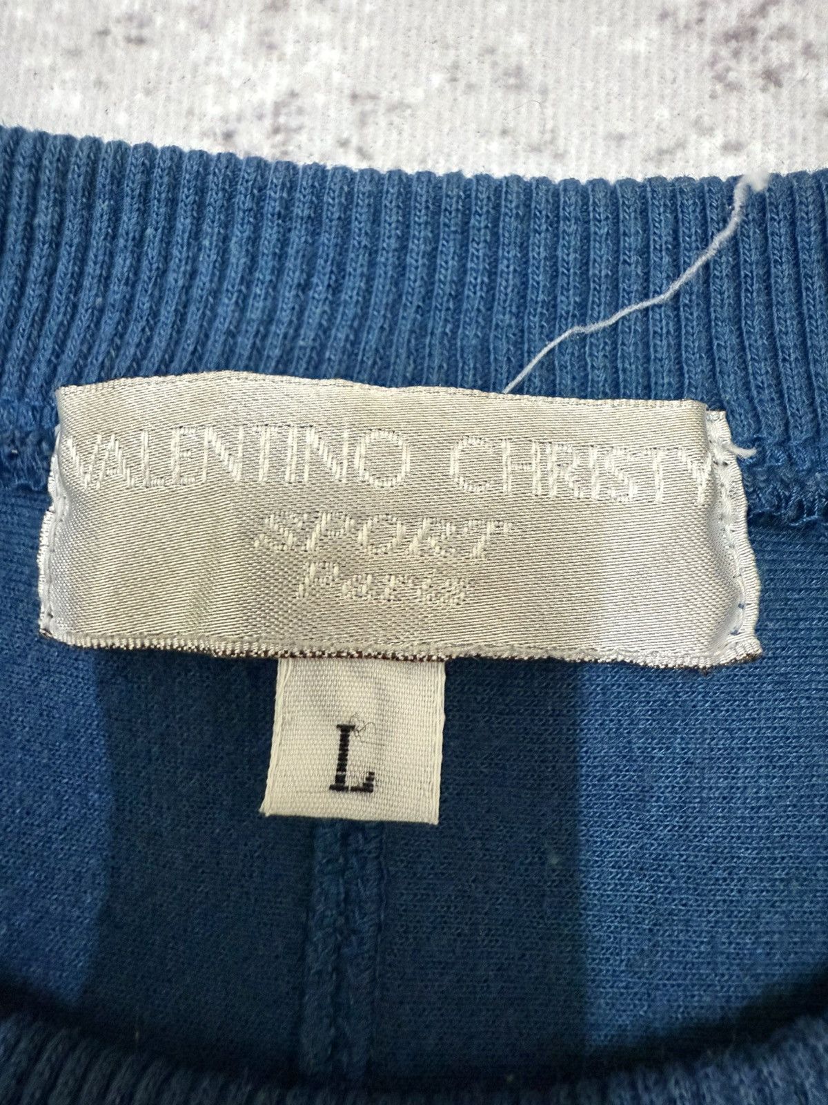 Valentino Vintage 90s Valentino Christy Biglogo Sweatshirt Size US M / EU 48-50 / 2 - 5 Thumbnail