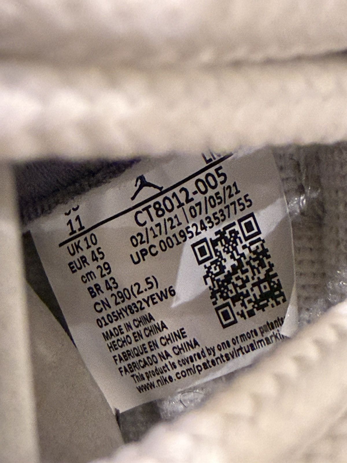 Jordan Brand Jordan 11 Retro ‘Cool Grey (2021)’ Size US 11 / EU 44 - 8 Thumbnail