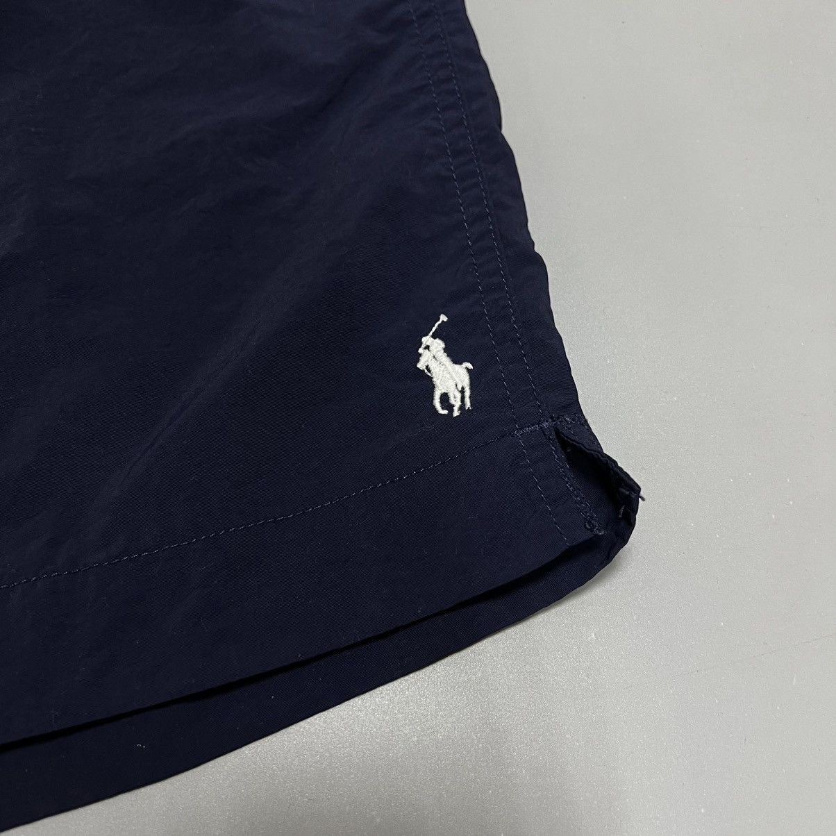Polo Ralph Lauren × Ralph Lauren × Vintage Polo Ralph Lauren Vintage Nylon Shorts Navy Size US 34 / EU 50 - 3 Thumbnail