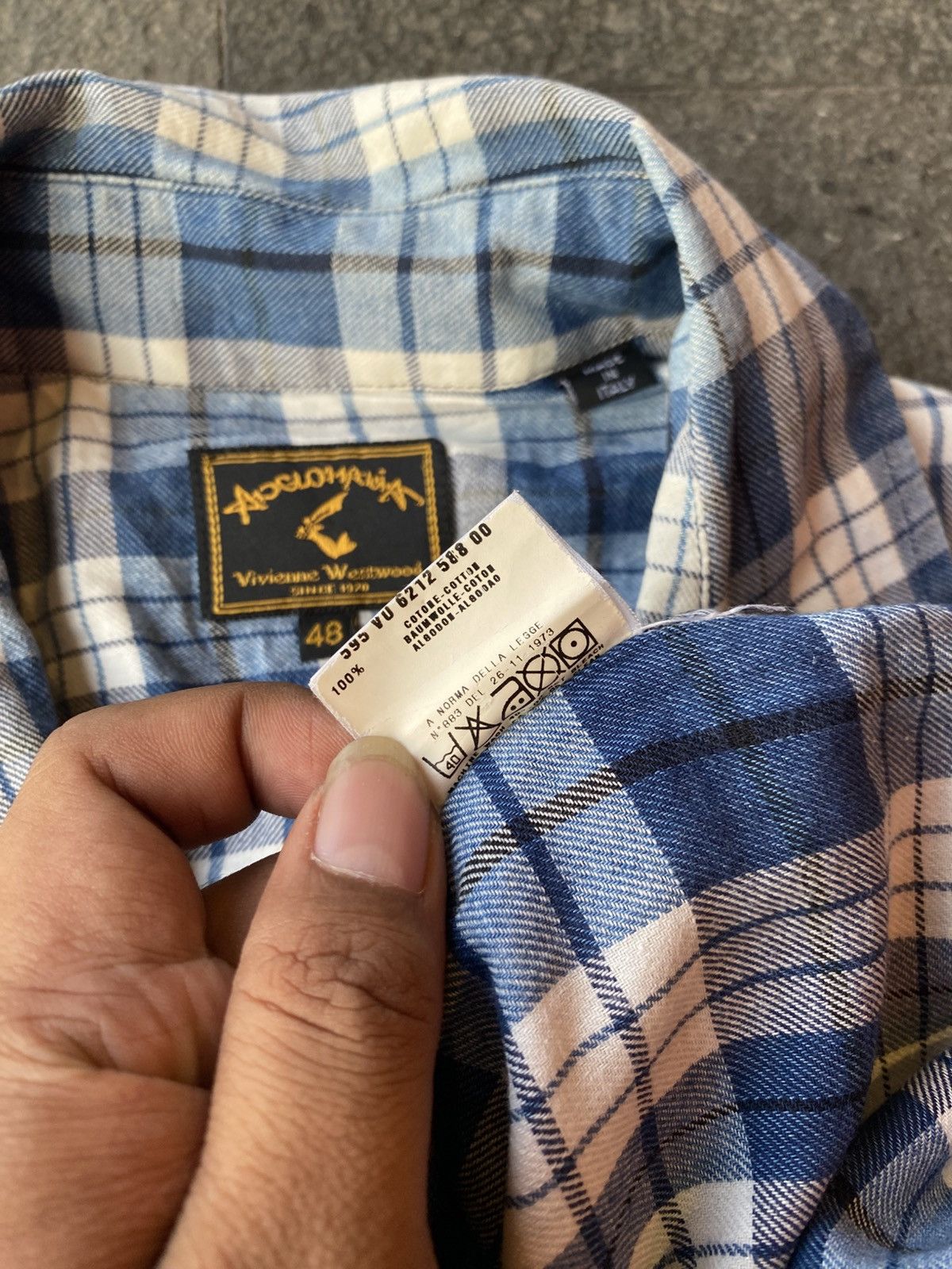 Vivienne Westwood Vivienne westwood plaid shirt s/s Size US M / EU 48-50 / 2 - 7 Thumbnail