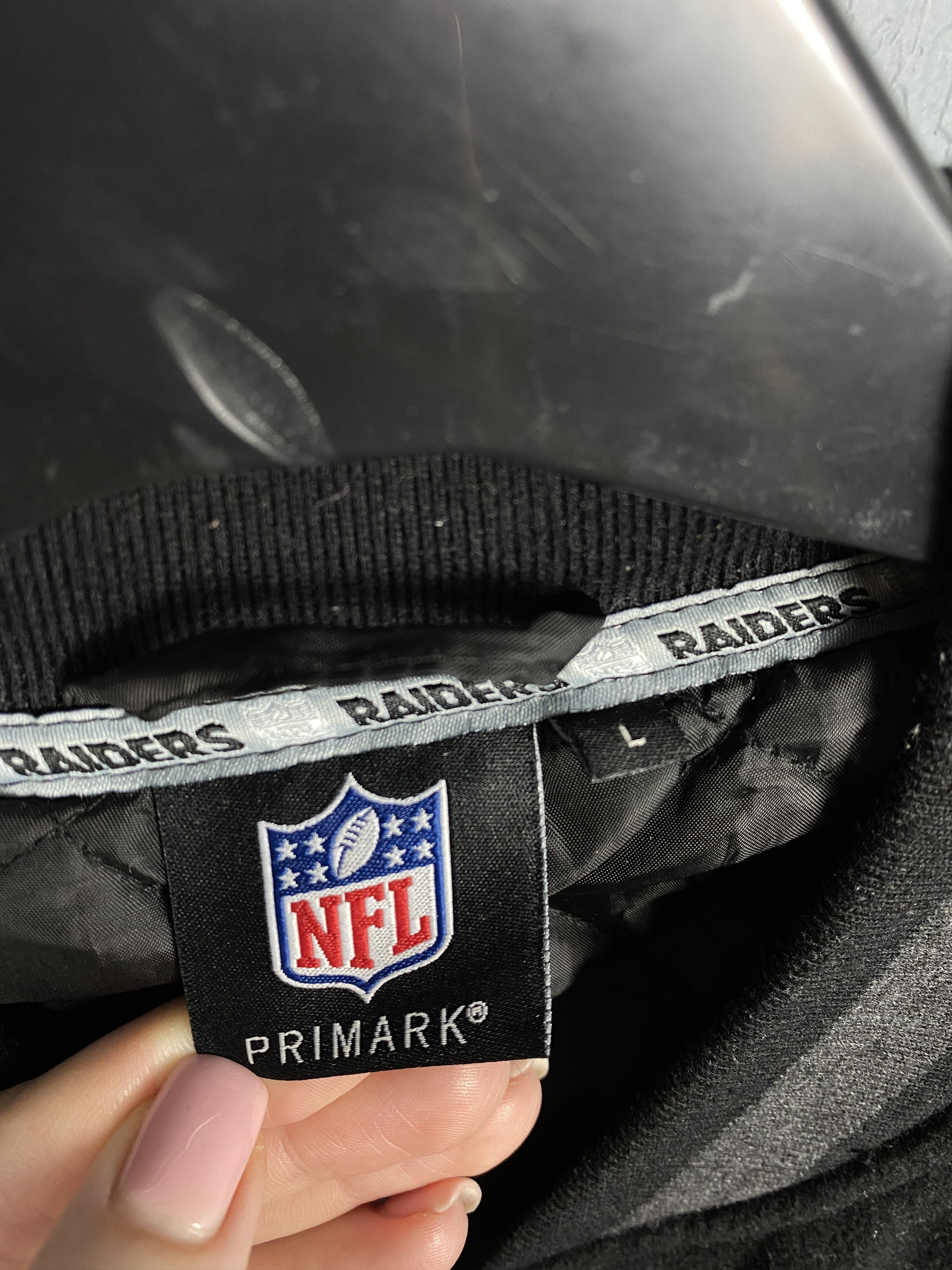 NFL Raiders NFL Wool Bomber Jacket Y2K Varsity Size US L / EU 52-54 / 3 - 7 Thumbnail