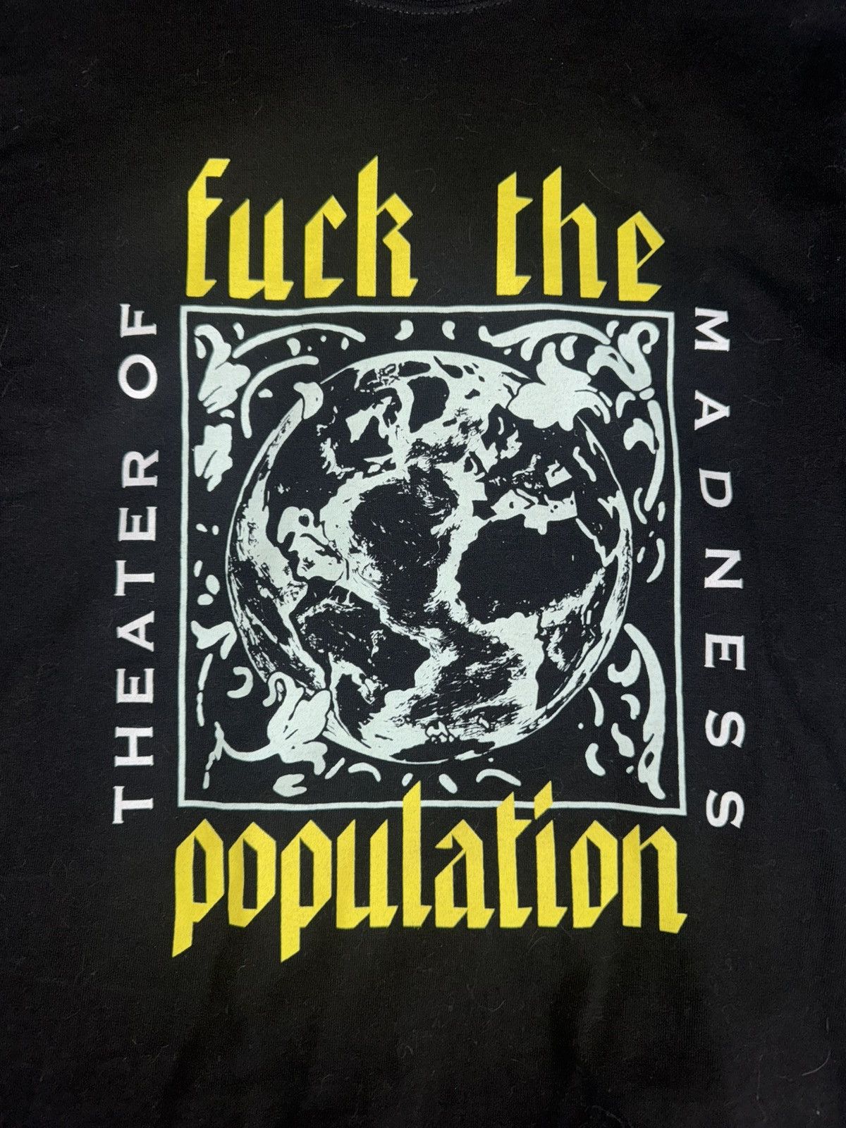 Fuck The Population × G59 Records FUCK THE POPULATION THEATER OF MADNESS TEE Size US S / EU 44-46 / 1 - 2 Thumbnail