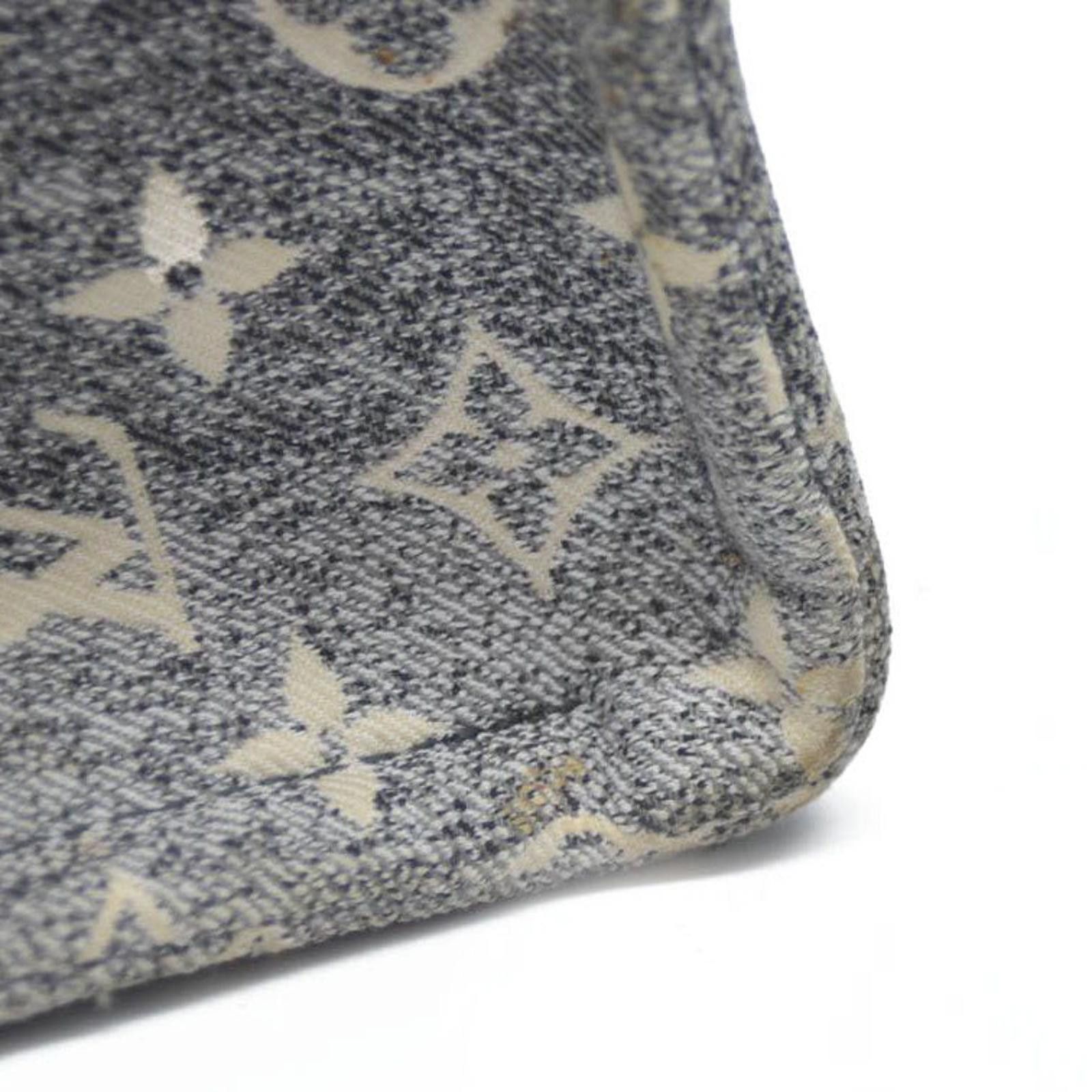 Louis Vuitton Louis Vuitton Monogram Jacquard Denim Onthego MM Black Size ONE SIZE - 10 Thumbnail