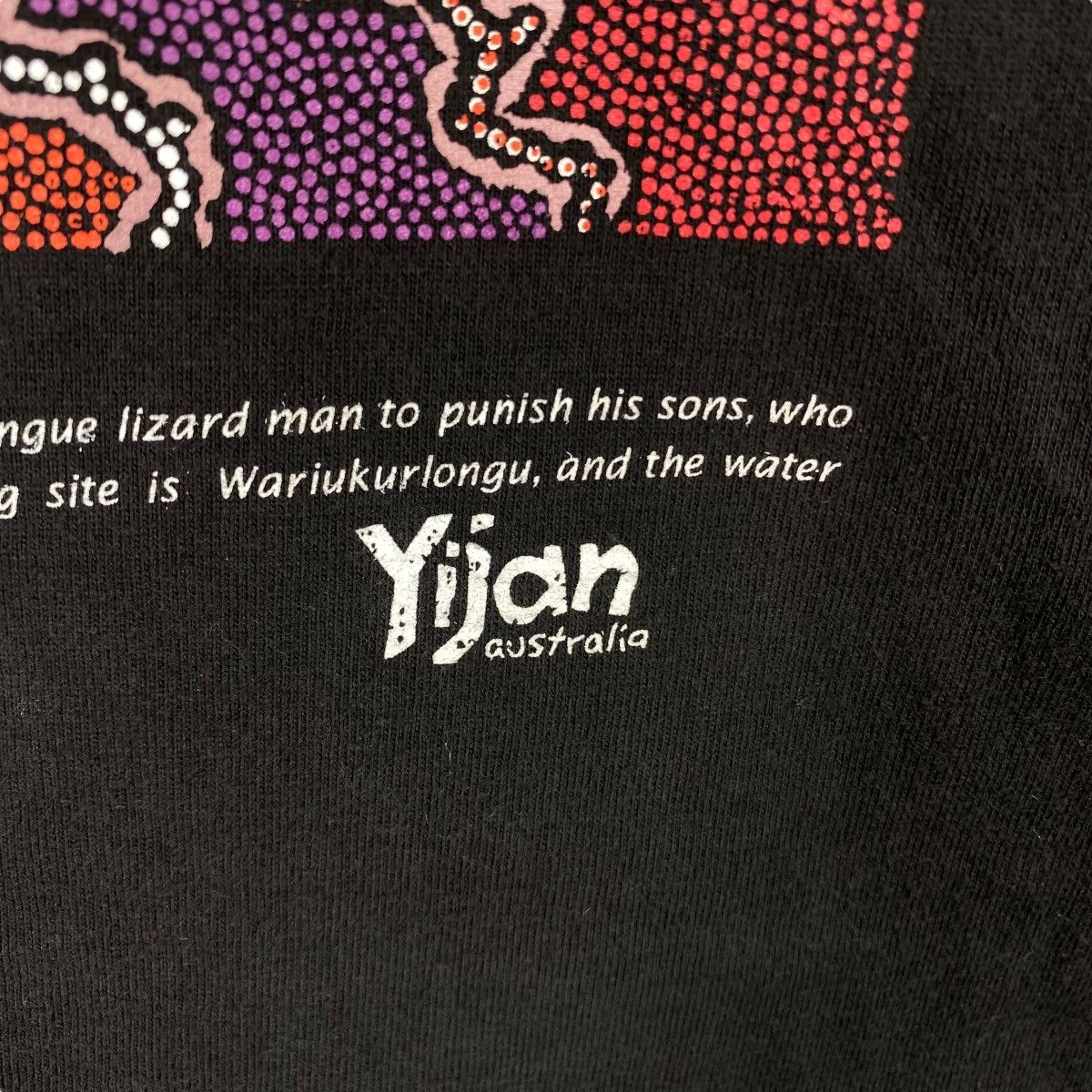 Vintage Vintage 90's YIJAN AUSTRALIA Fire And Water Dreaming Art Size US L / EU 52-54 / 3 - 5 Thumbnail