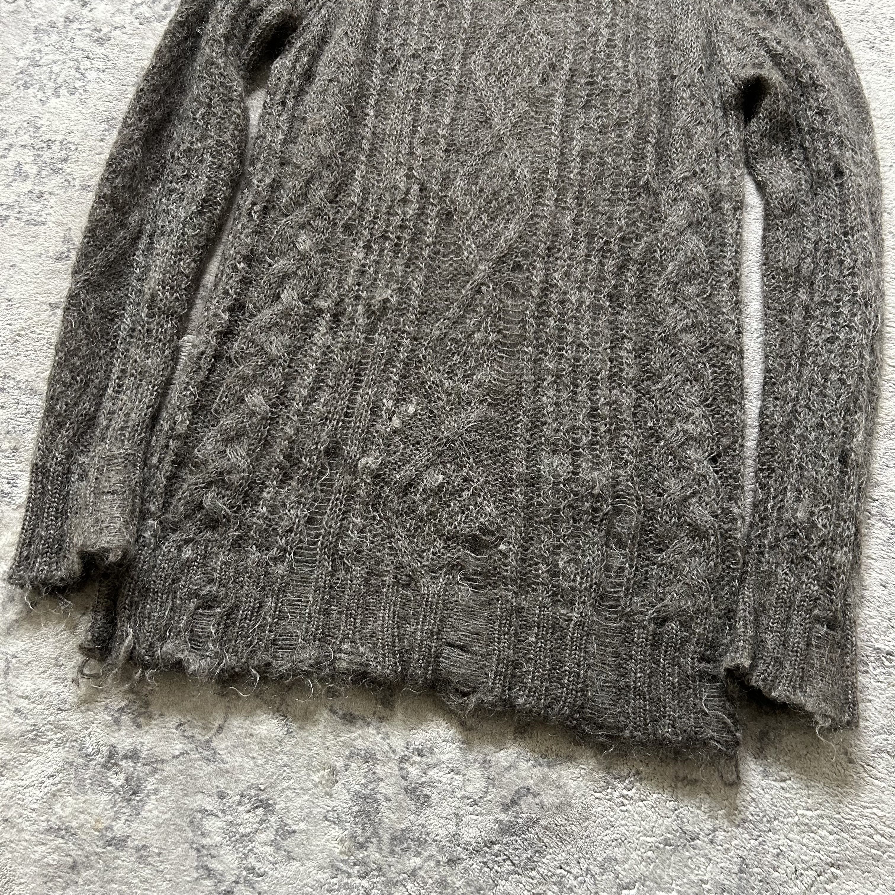 Junya Watanabe Junya Watanabe Oversized Punk Distressed Destroyed Sweater Size US S / EU 44-46 / 1 - 8 Thumbnail