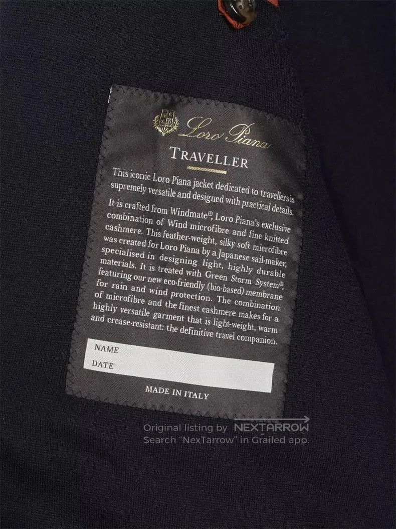 Loro Piana Loro Piana Men's Traveller Jacket. Size US L / EU 52-54 / 3 - 3 Thumbnail