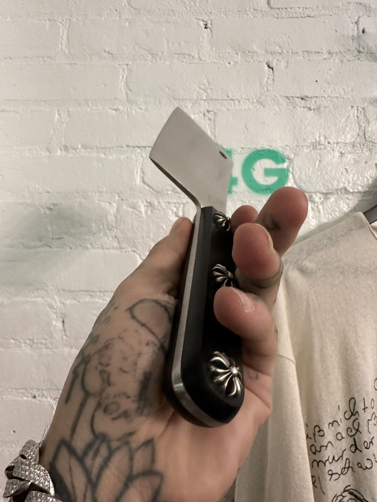 Chrome Hearts CHROME HEARTS BUTCHER CLEVER KNIFE 4GSELLER Size ONE SIZE - 11 Thumbnail