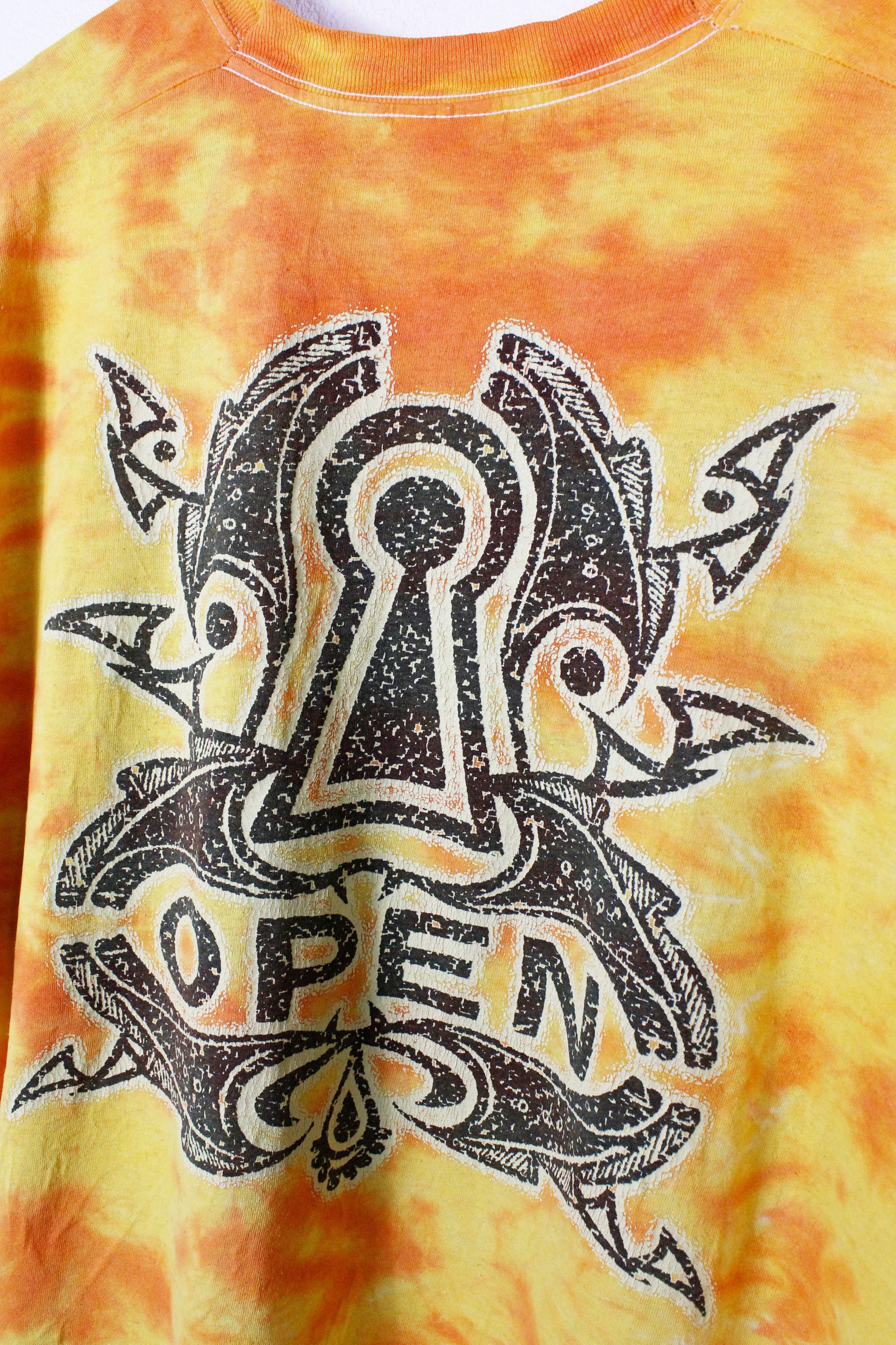 Band Tees × Vintage Vintage GOTTHARD Band Merch Tie Dye Graphic Tee T-shirt 90s Size US XXL / EU 58 / 5 - 6 Thumbnail