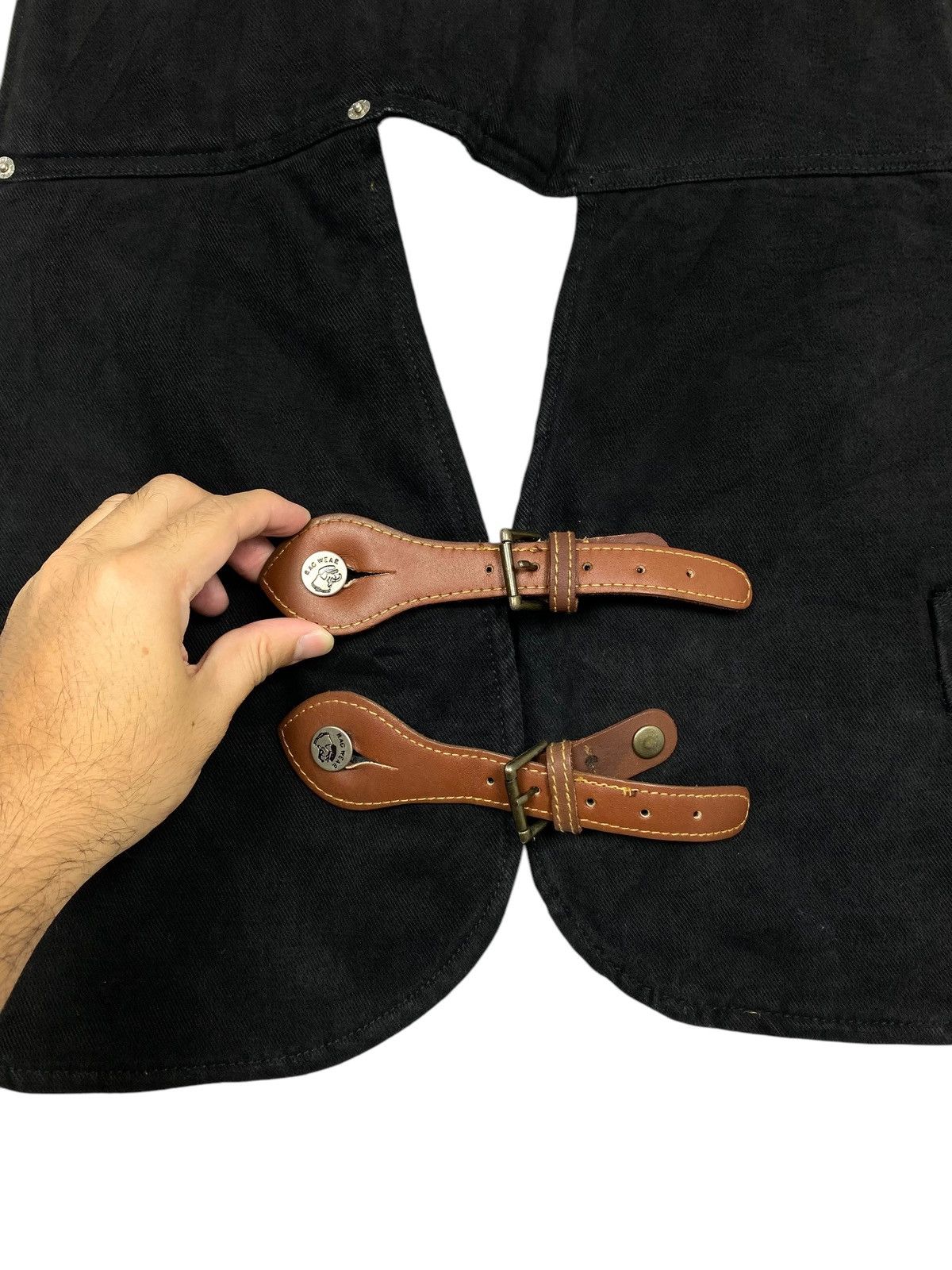 Vintage Rare‼️ Vintage Rag Wear Jeans Workwear Vest Buckle Made Usa Size US M / EU 48-50 / 2 - 6 Thumbnail