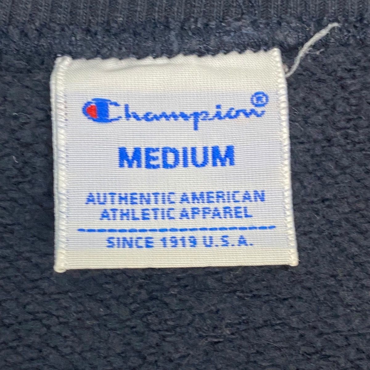 Vintage Vintage Champion Sweatshirt Crewneck Small Logo Black Size US M / EU 48-50 / 2 - 6 Thumbnail