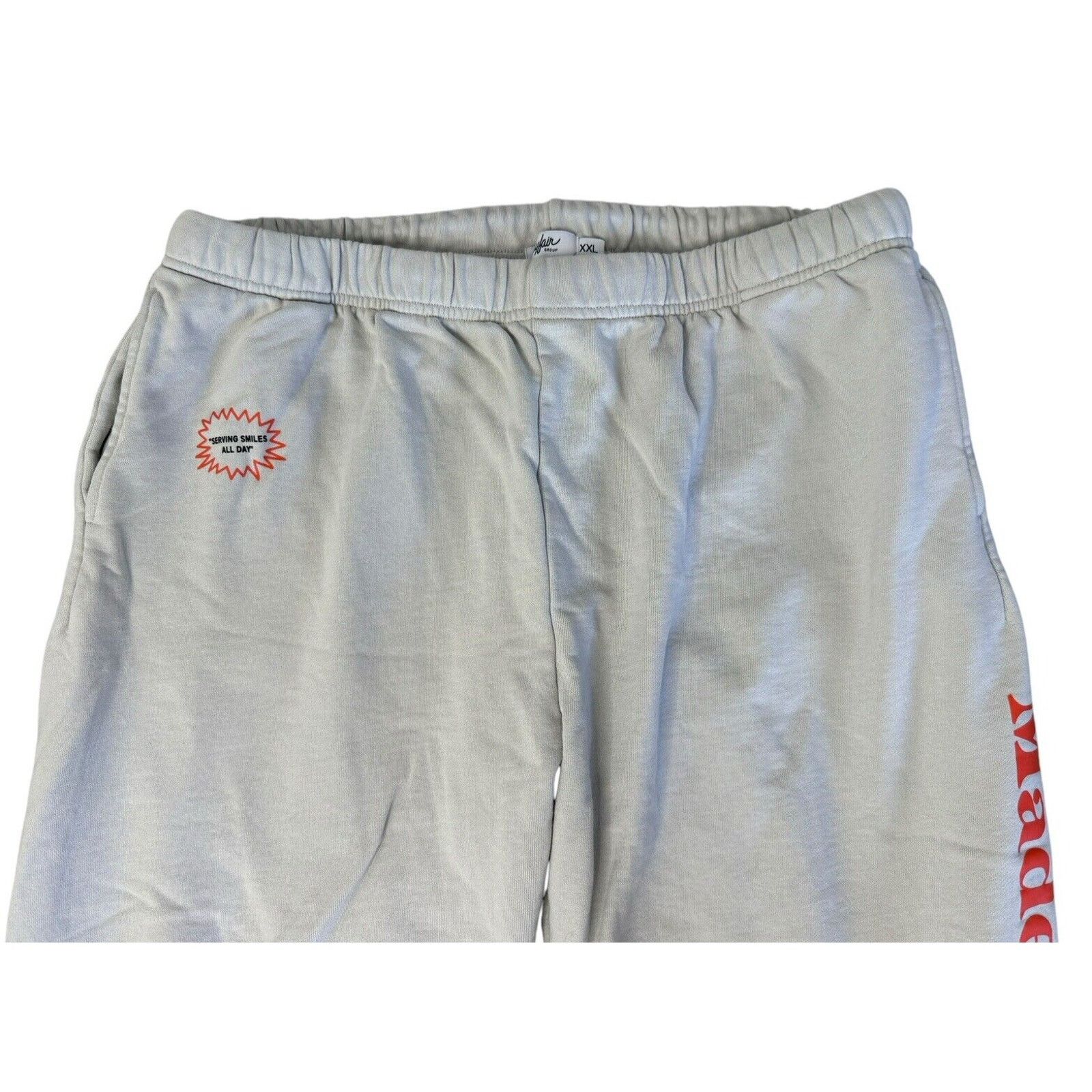 Other MAYFAIR Made You Smile Thank You Come Again Sweatpants XXL Size 38" / US 16 / IT 52 - 4 Thumbnail