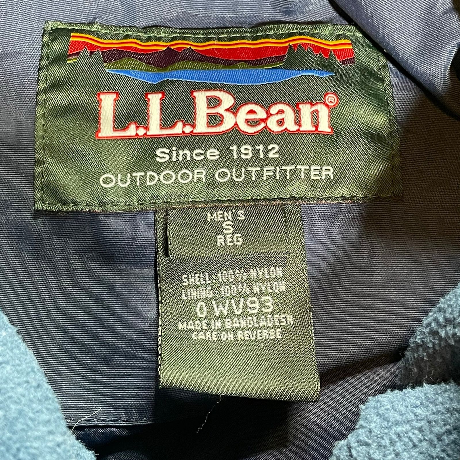 Vintage L.L. Bean Vintage Parka + Fleece Lining Blue Gray Small Size US S / EU 44-46 / 1 - 4 Thumbnail