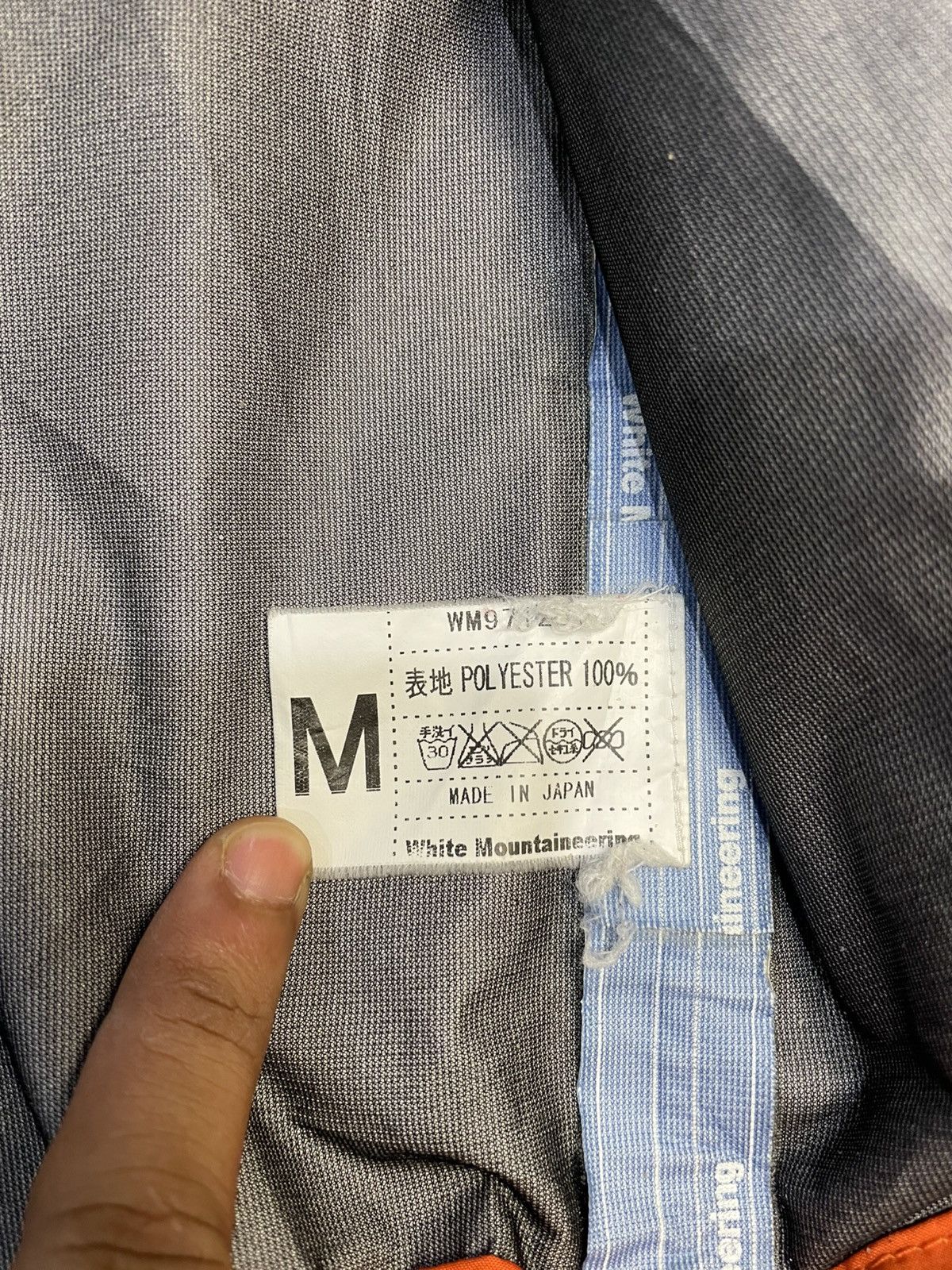 White Mountaineering White Mountaineering Goretex Distressed Jacket Size US M / EU 48-50 / 2 - 14 Thumbnail