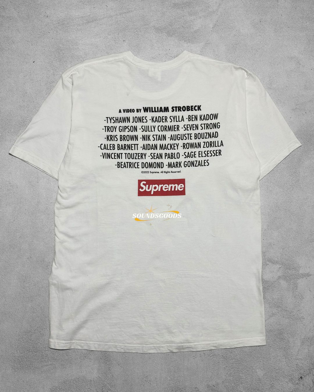 Supreme Supreme Play Dead Tee | Grailed