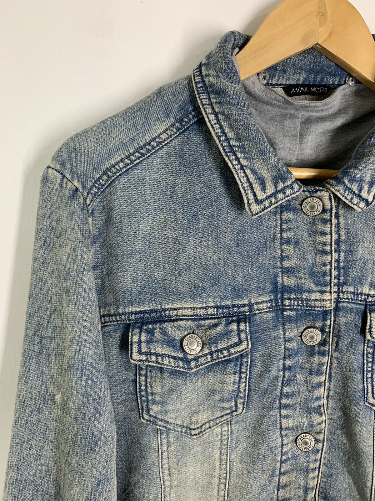 Japanese Brand × Vintage Vintage Avail Mode Japanese Brand Denim Jacket Size US L / EU 52-54 / 3 - 5 Thumbnail