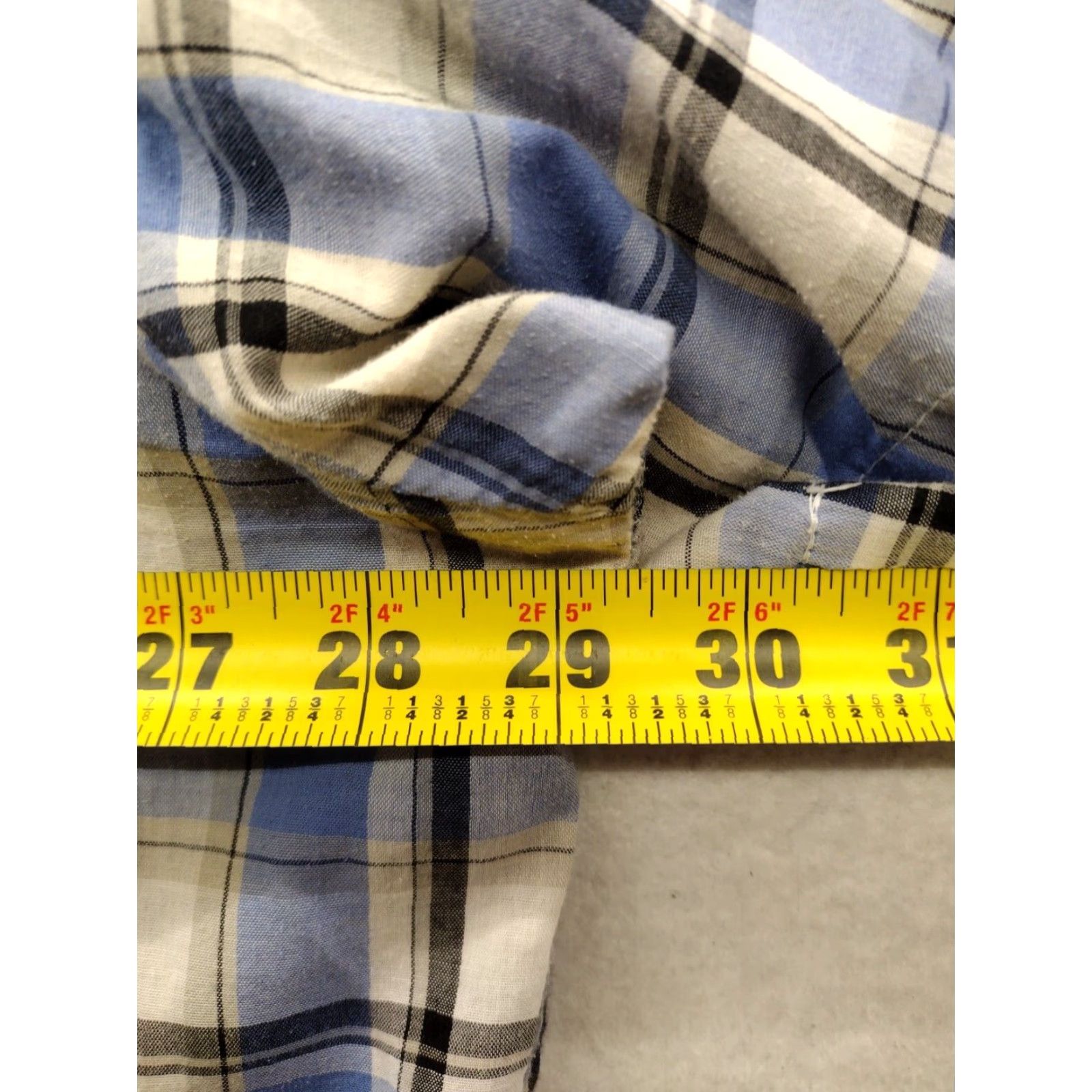 Wrangler VTG Wrangler Western Shirt Mens 3XT Short Sleeve Plaid Button-Up Wrangler Wrancher Cowboy Western Shirt Mens 3XT XS? Size US XXL / EU 58 / 5 - 7 Thumbnail