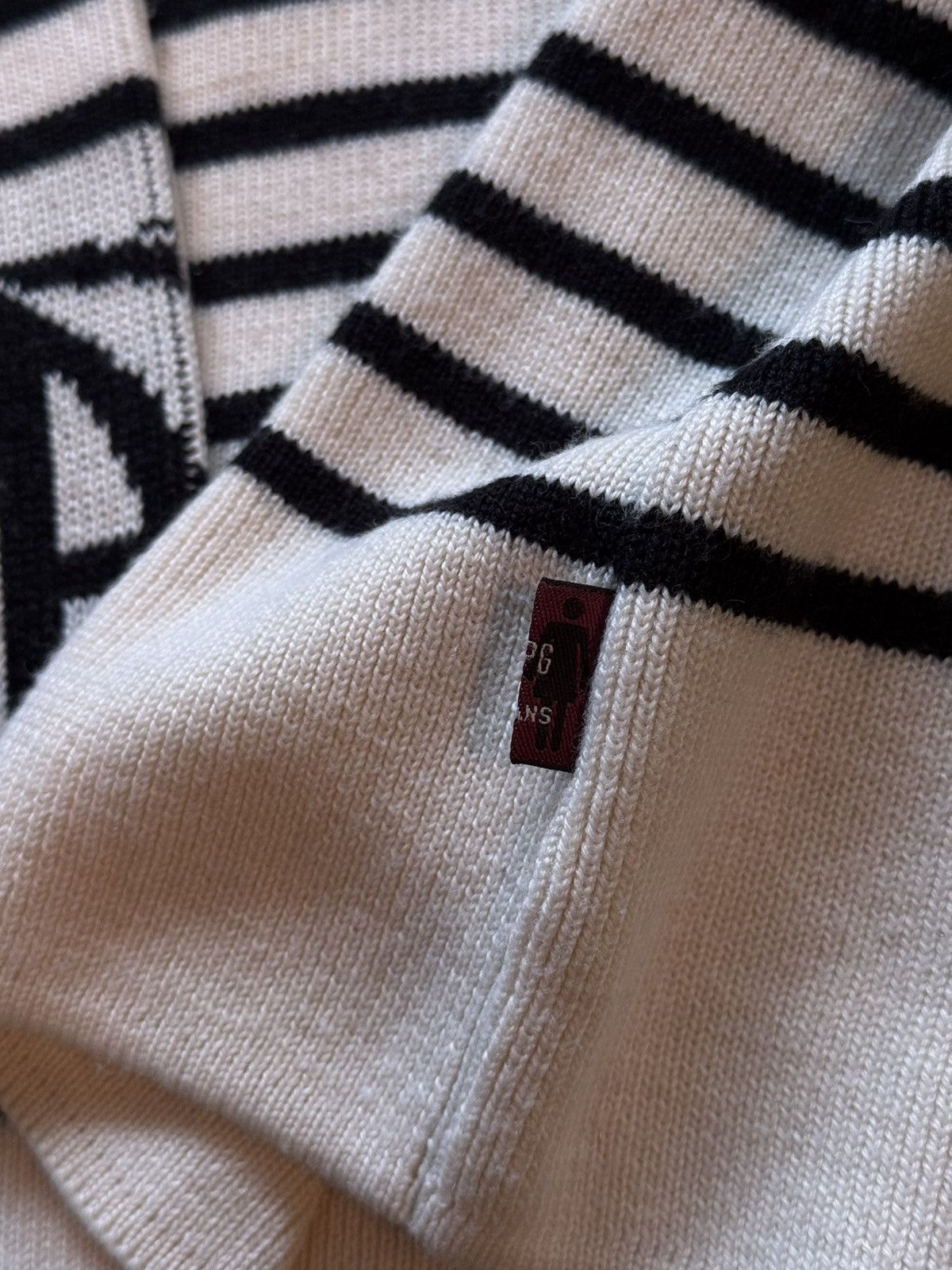 Jean Paul Gaultier × Vintage Jean Paul Gaultier A/W 2003 archive vintage striped sweater Size M / US 6-8 / IT 42-44 - 5 Thumbnail
