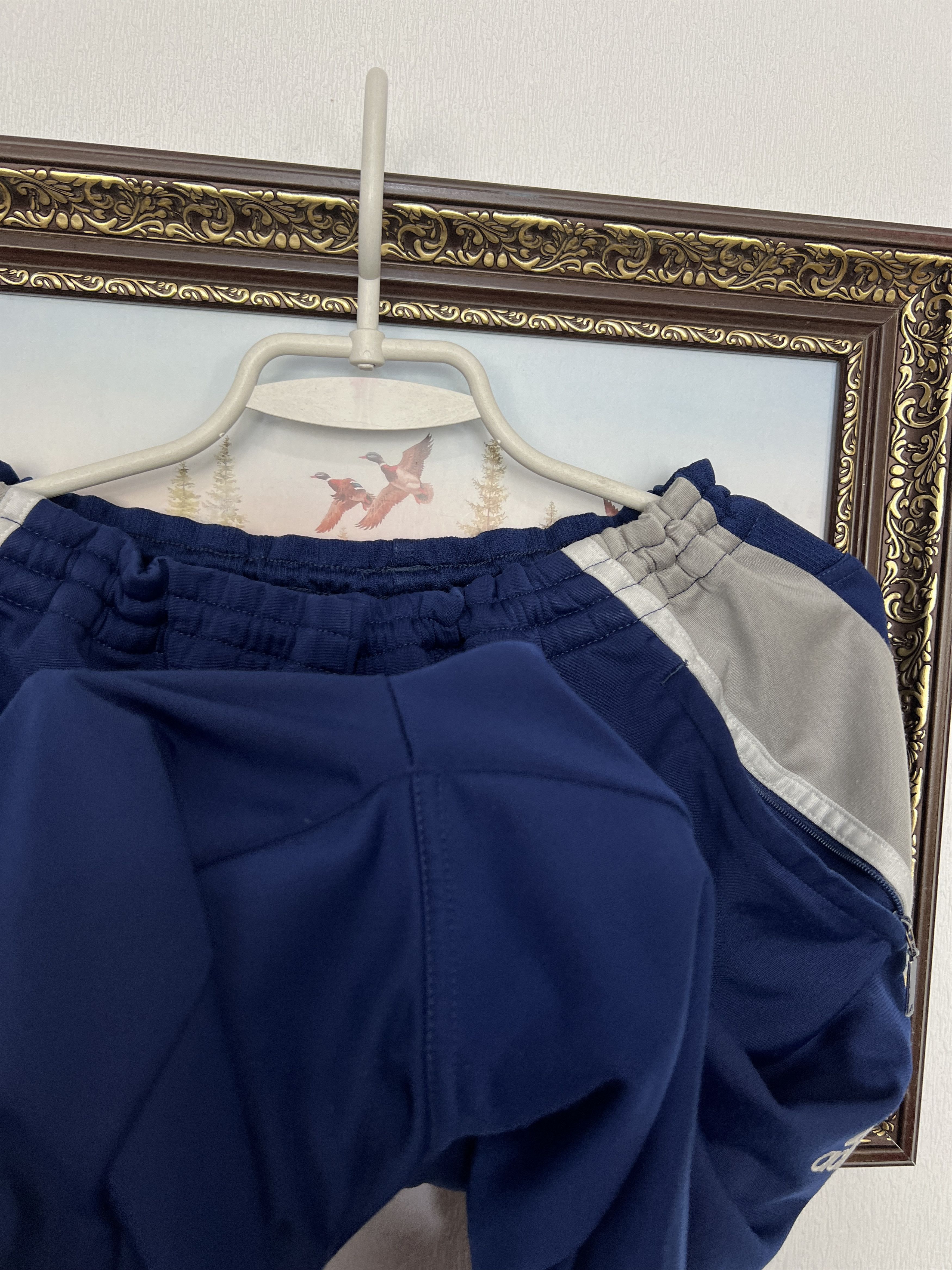 Adidas Vintage 90's Adidas Real Madrid Football Pants Soccer Blue L Size US 34 / EU 50 - 7 Thumbnail