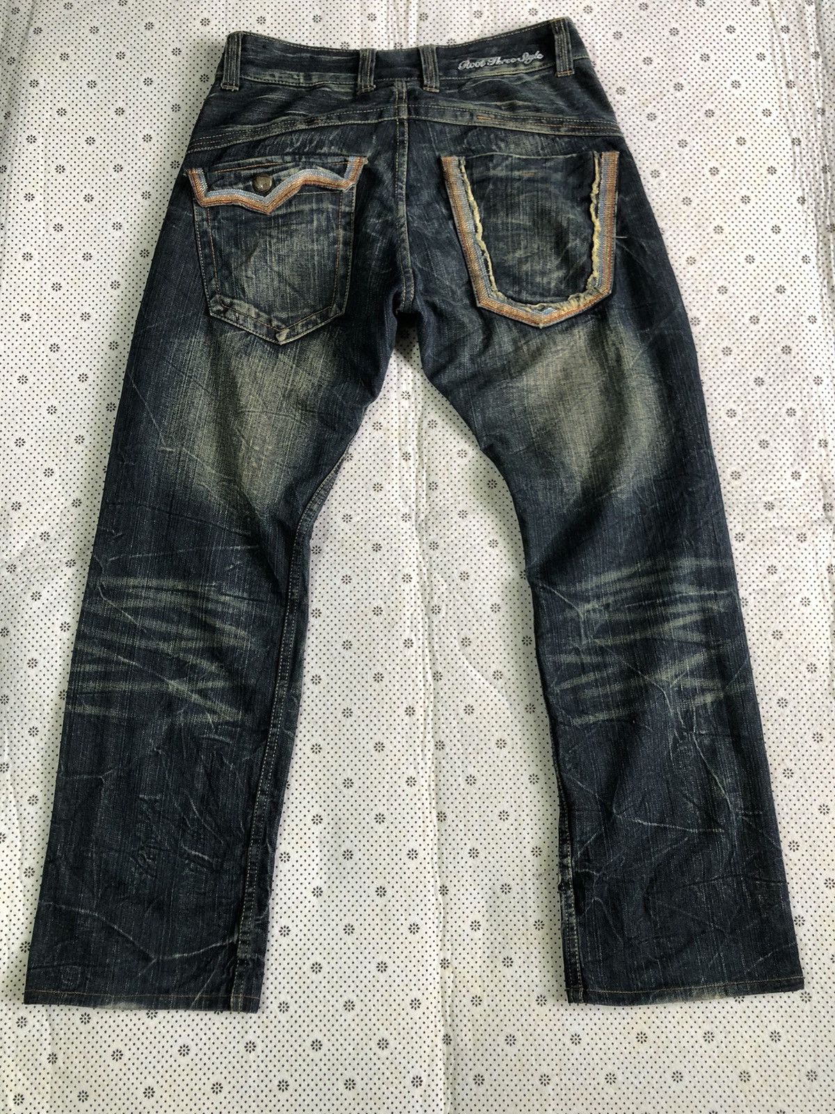 Hysteric Glamour Root Three Style flared jean Size 31" - 2 Thumbnail